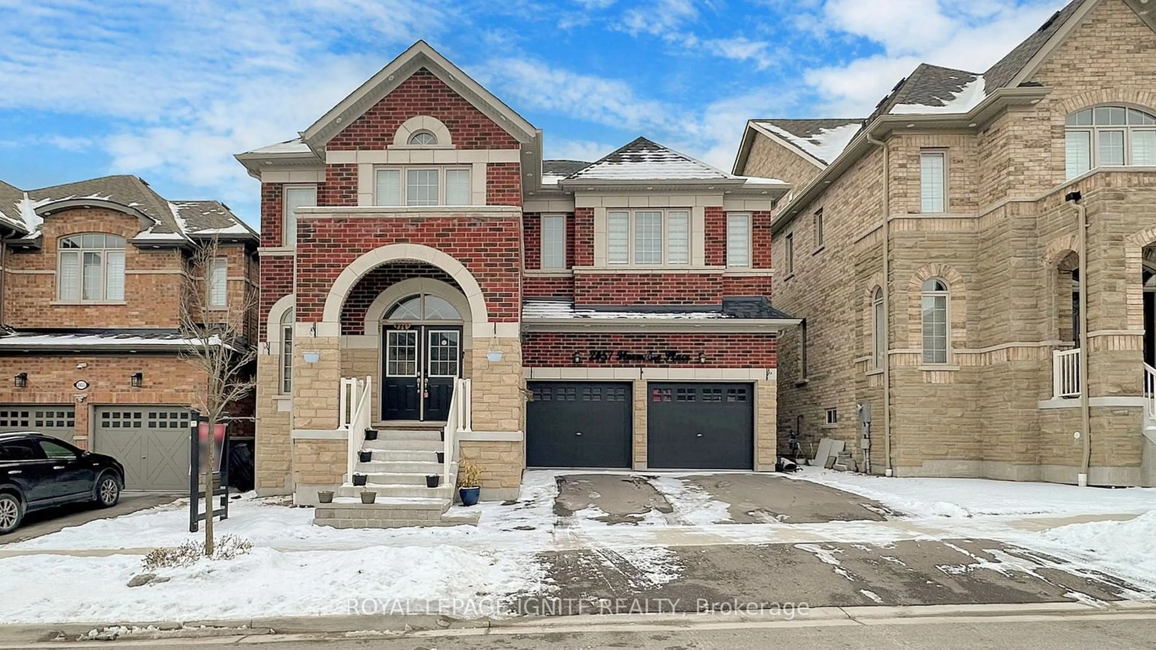 Home with brick exterior material, street for 2457 Florentine Pl, Pickering Ontario L1X 0H2