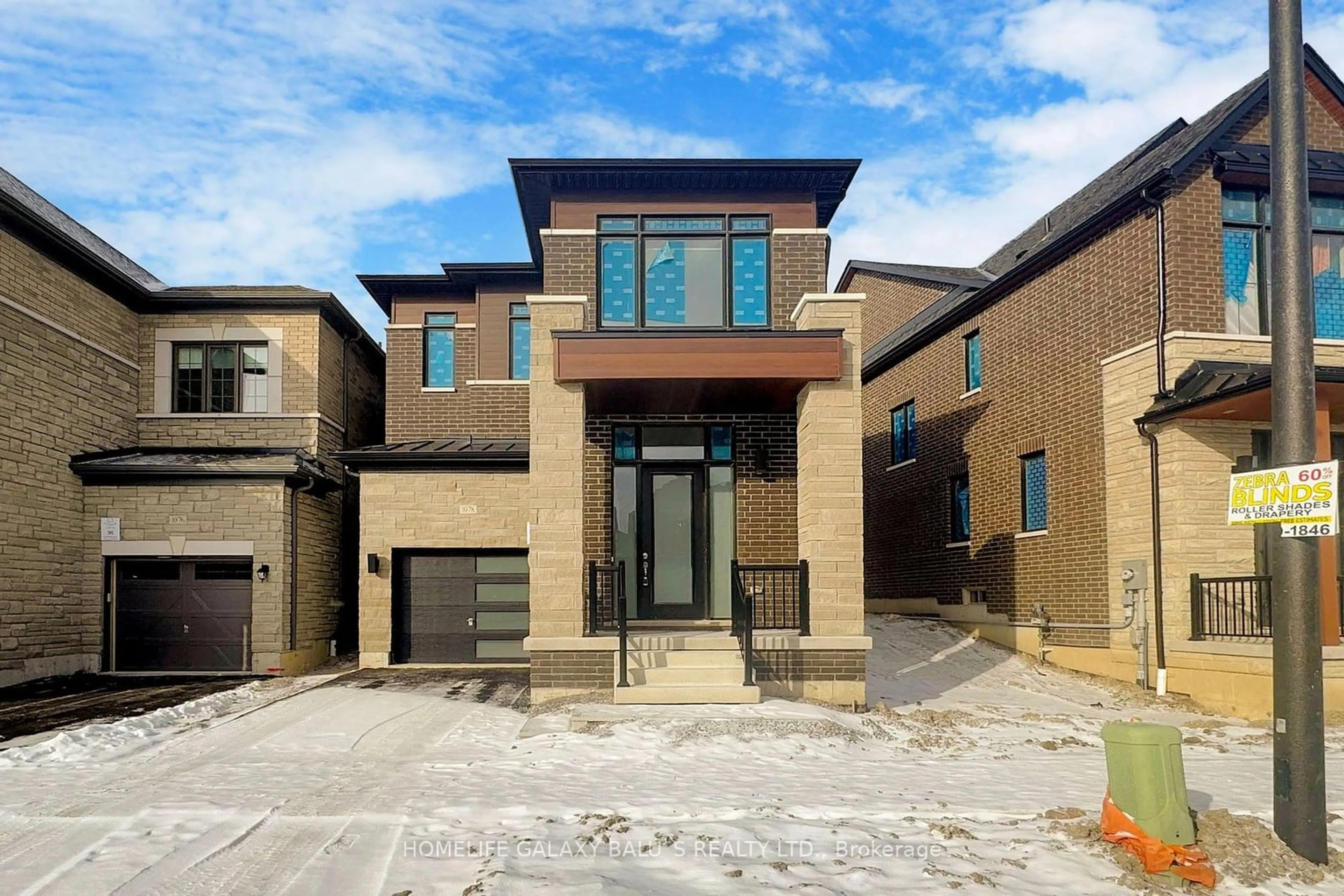 Home with brick exterior material, street for 1078 Pisces Tr, Pickering Ontario L1X 0P7