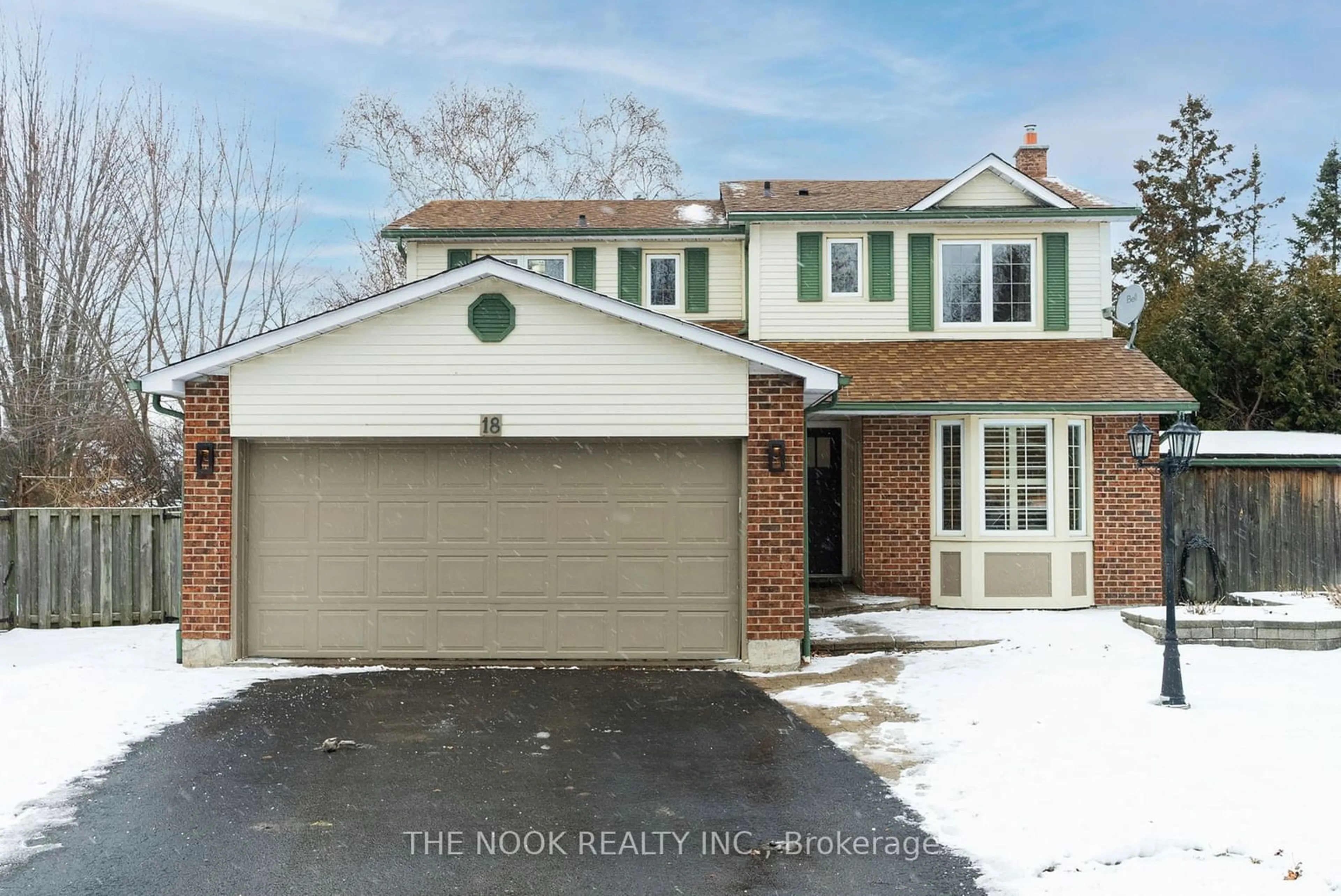 Home with brick exterior material, street for 18 Colette Dr, Whitby Ontario L1N 6G7