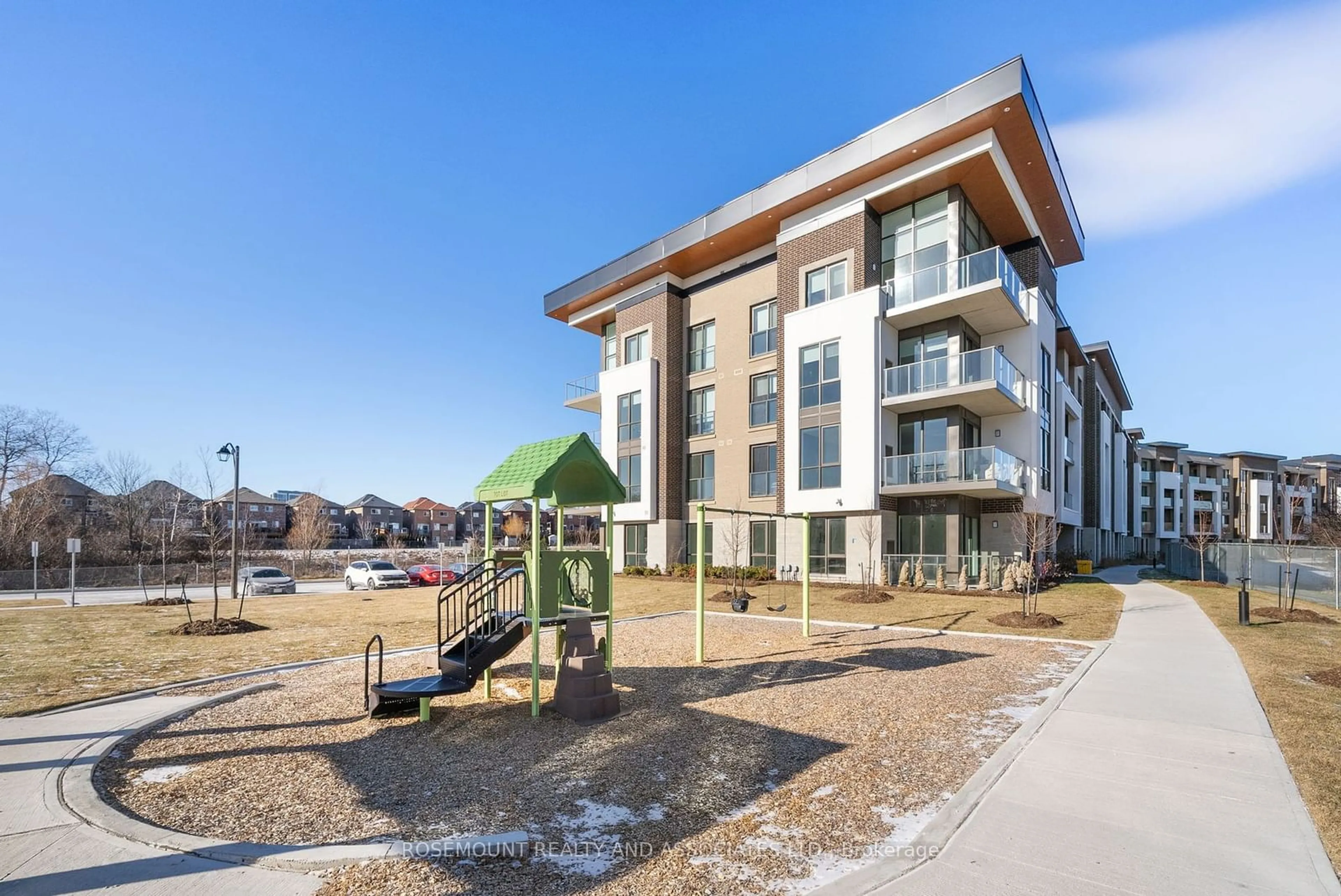 A pic from outside/outdoor area/front of a property/back of a property/a pic from drone, building for 385 Arctic red Dr #221, Oshawa Ontario L1L 0H8