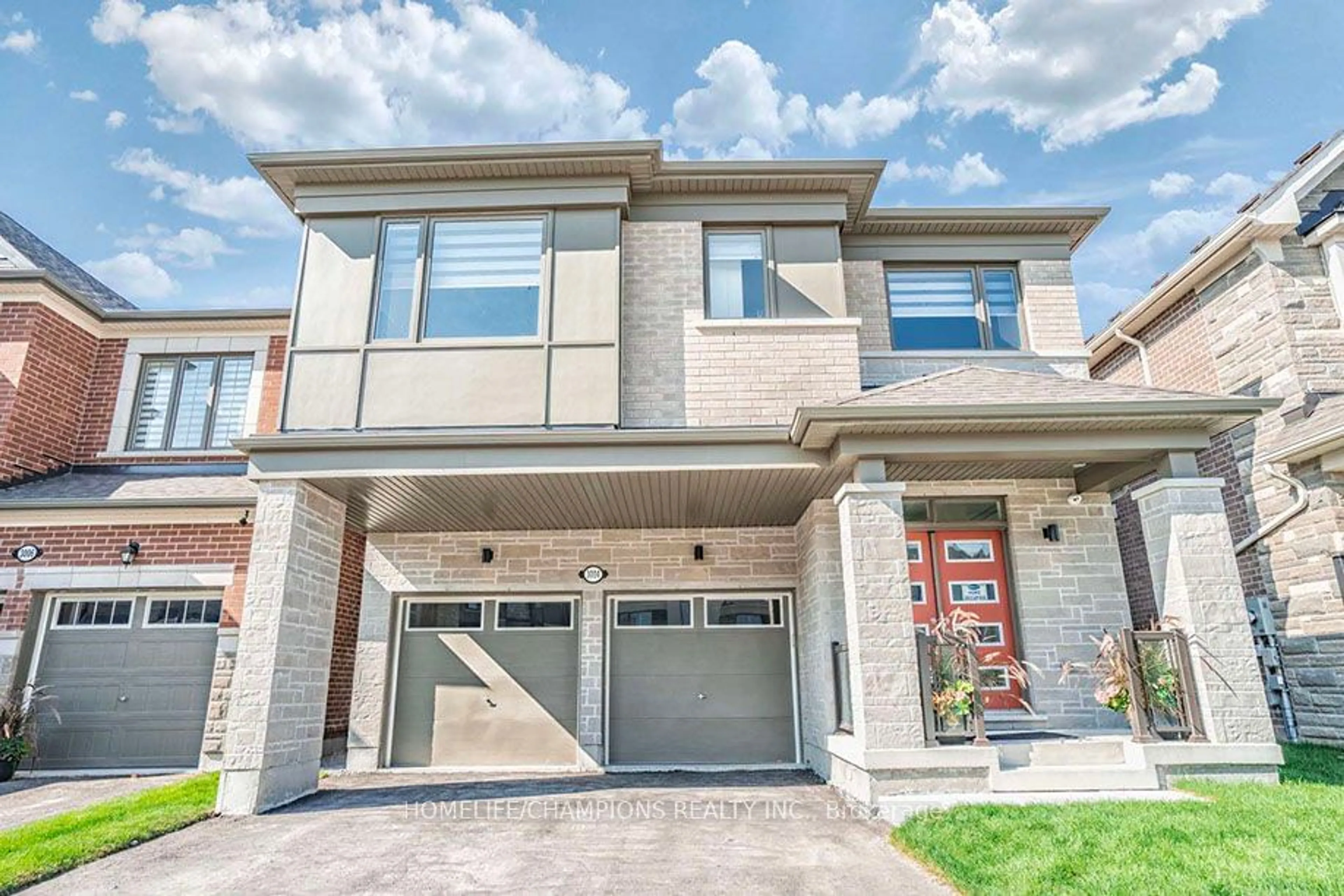 Home with brick exterior material, street for 3004 Hollyberry Tr, Pickering Ontario L1X 0N5