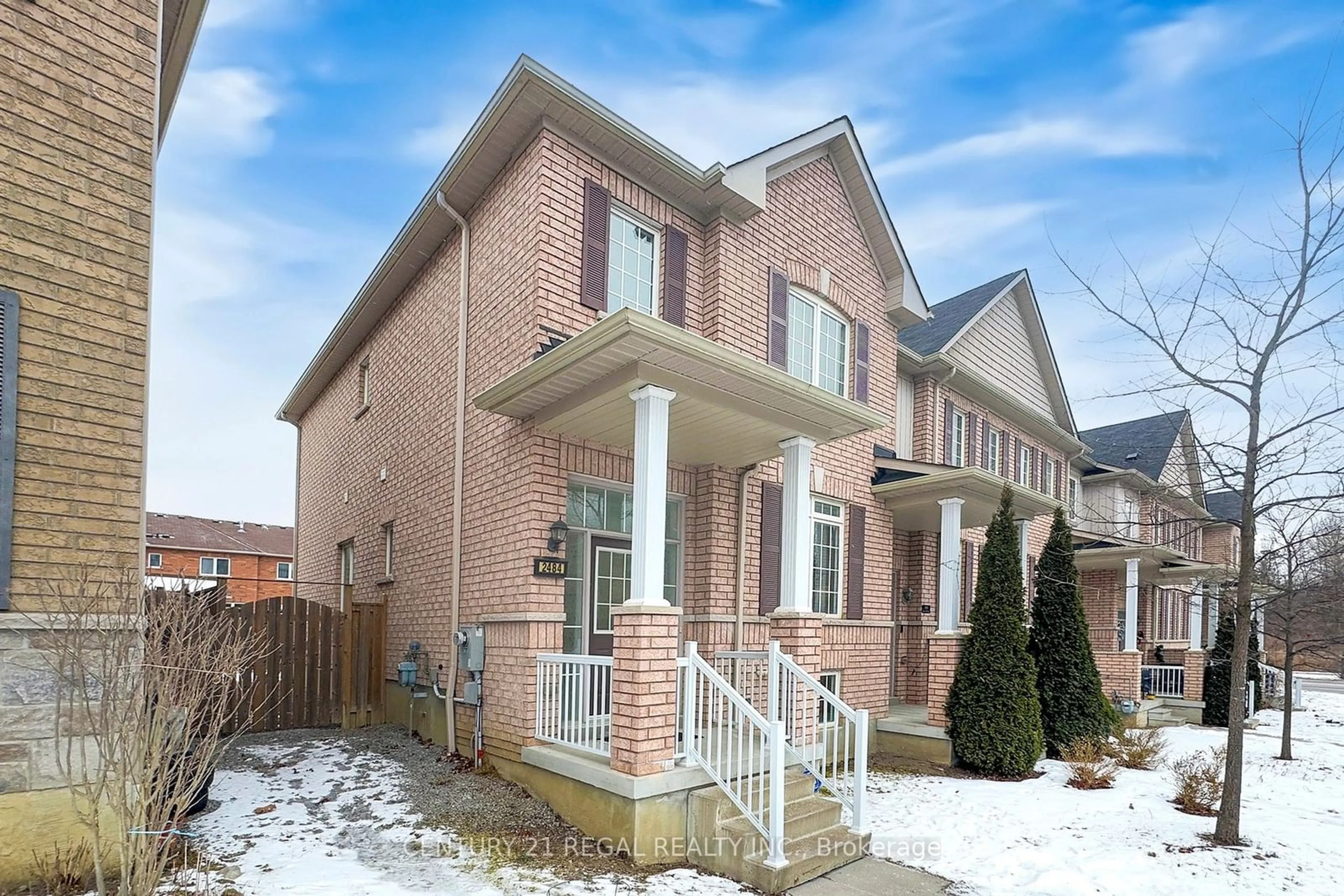 Home with brick exterior material, street for 2484 Earl Grey Ave, Pickering Ontario L1X 0B9