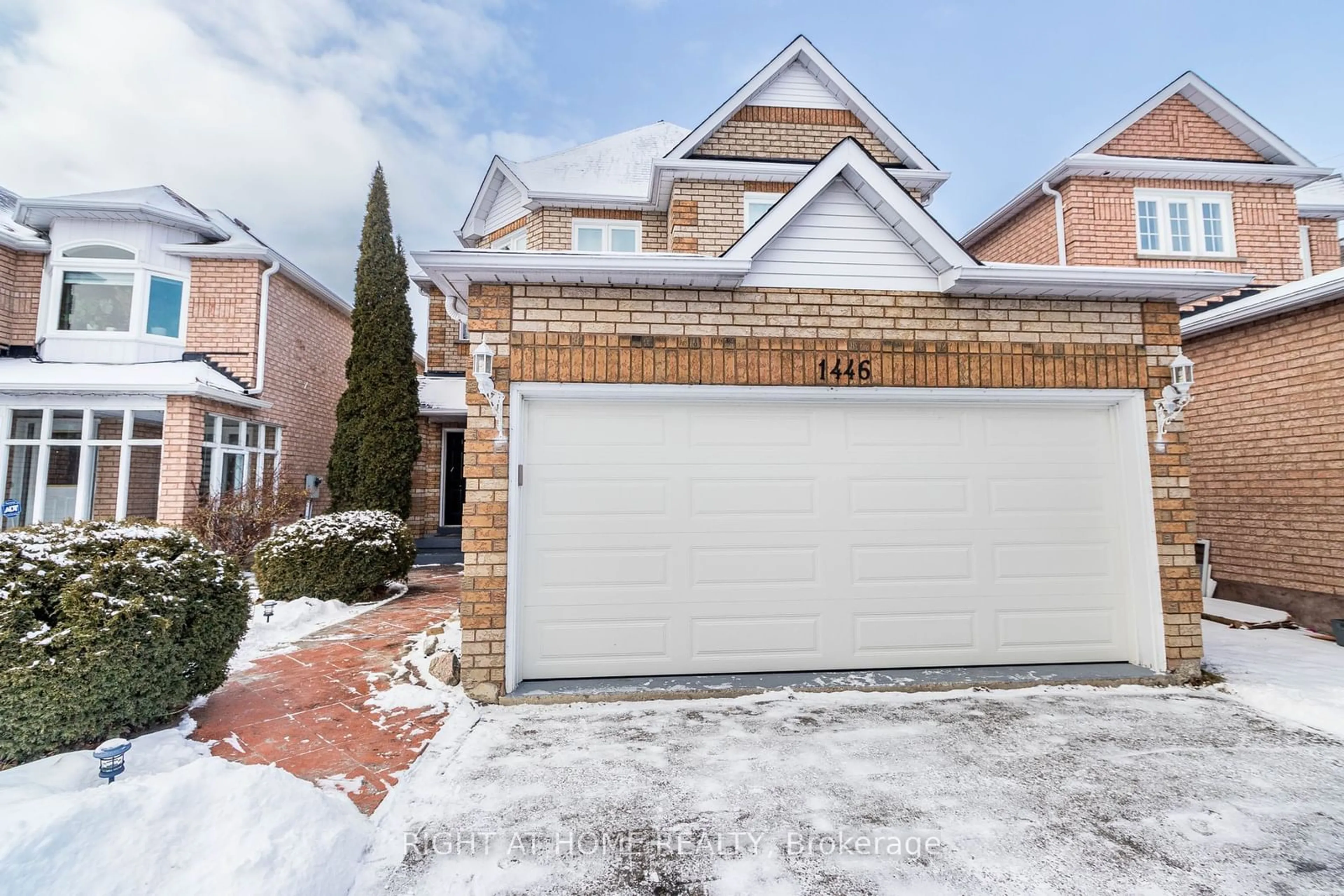 Home with brick exterior material, street for 1446 Sandhurst Cres, Pickering Ontario L1V 6Y8