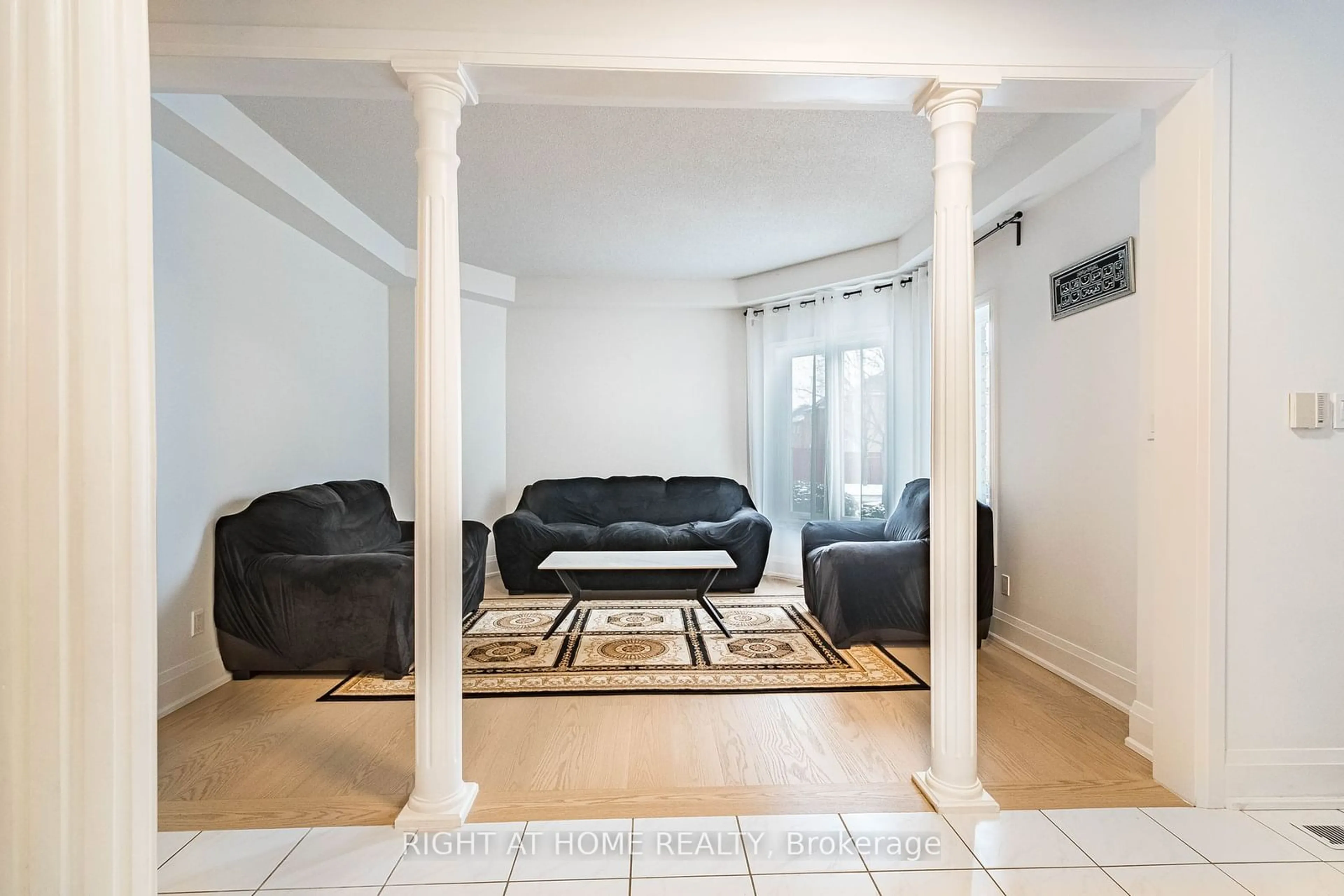 Living room with furniture, unknown for 1446 Sandhurst Cres, Pickering Ontario L1V 6Y8