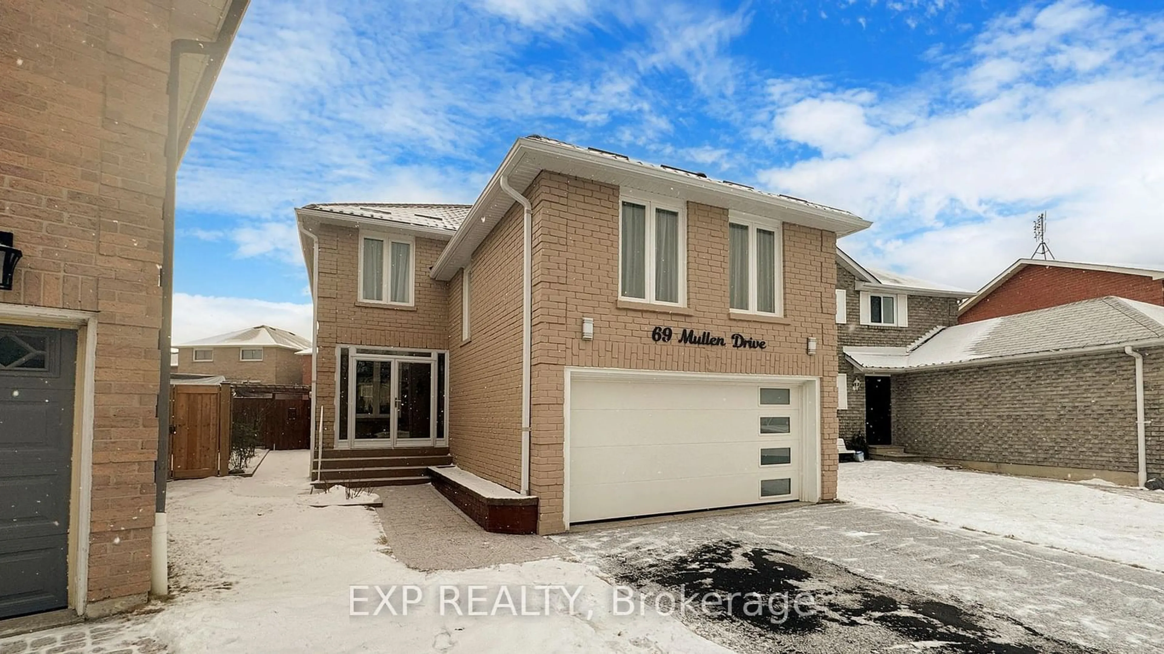 Home with brick exterior material, street for 69 Mullen Dr, Ajax Ontario L1T 2B2