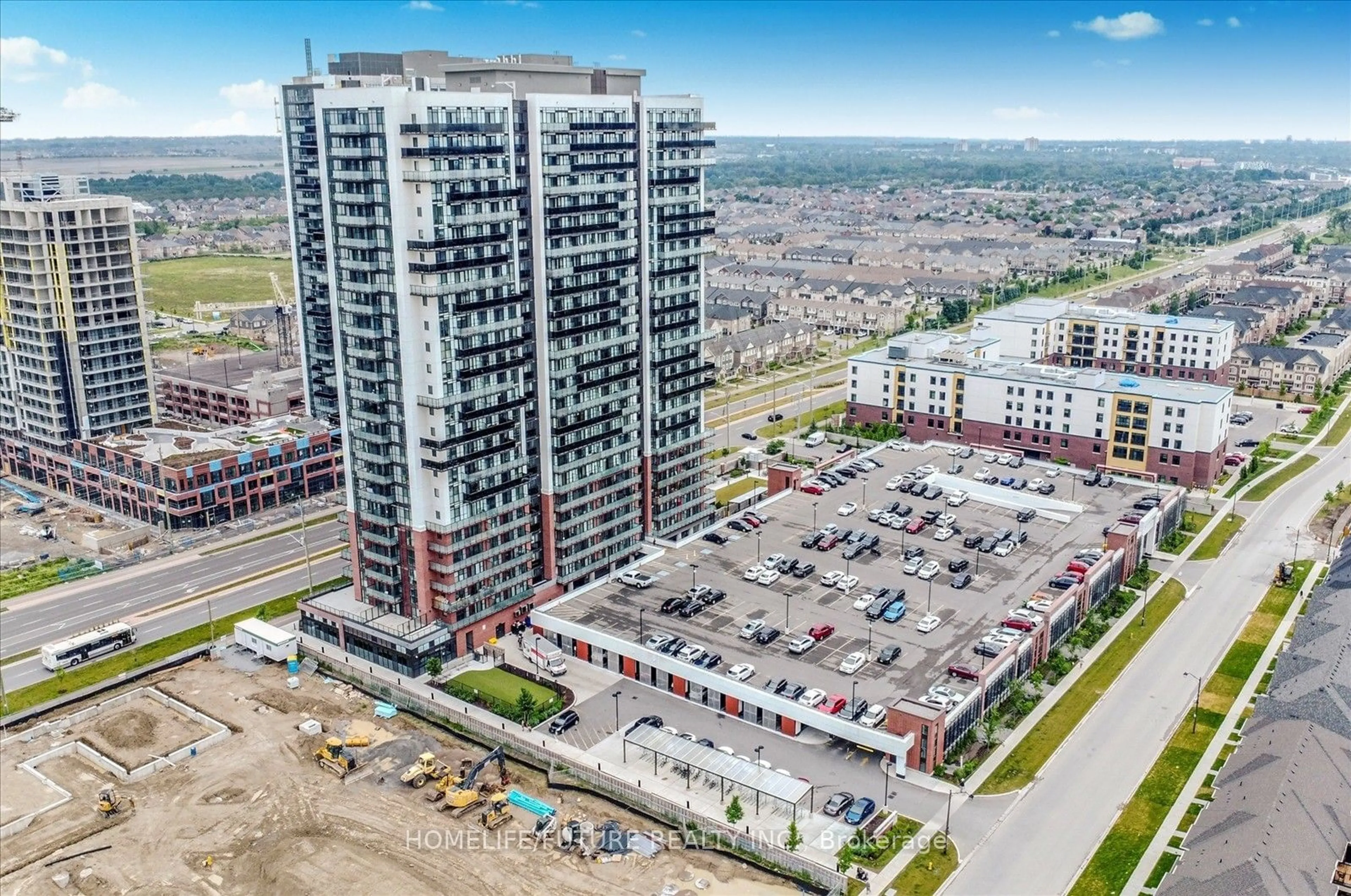 A pic from outside/outdoor area/front of a property/back of a property/a pic from drone, building for 2550 Simcoe St #1907, Oshawa Ontario L1L 0M7