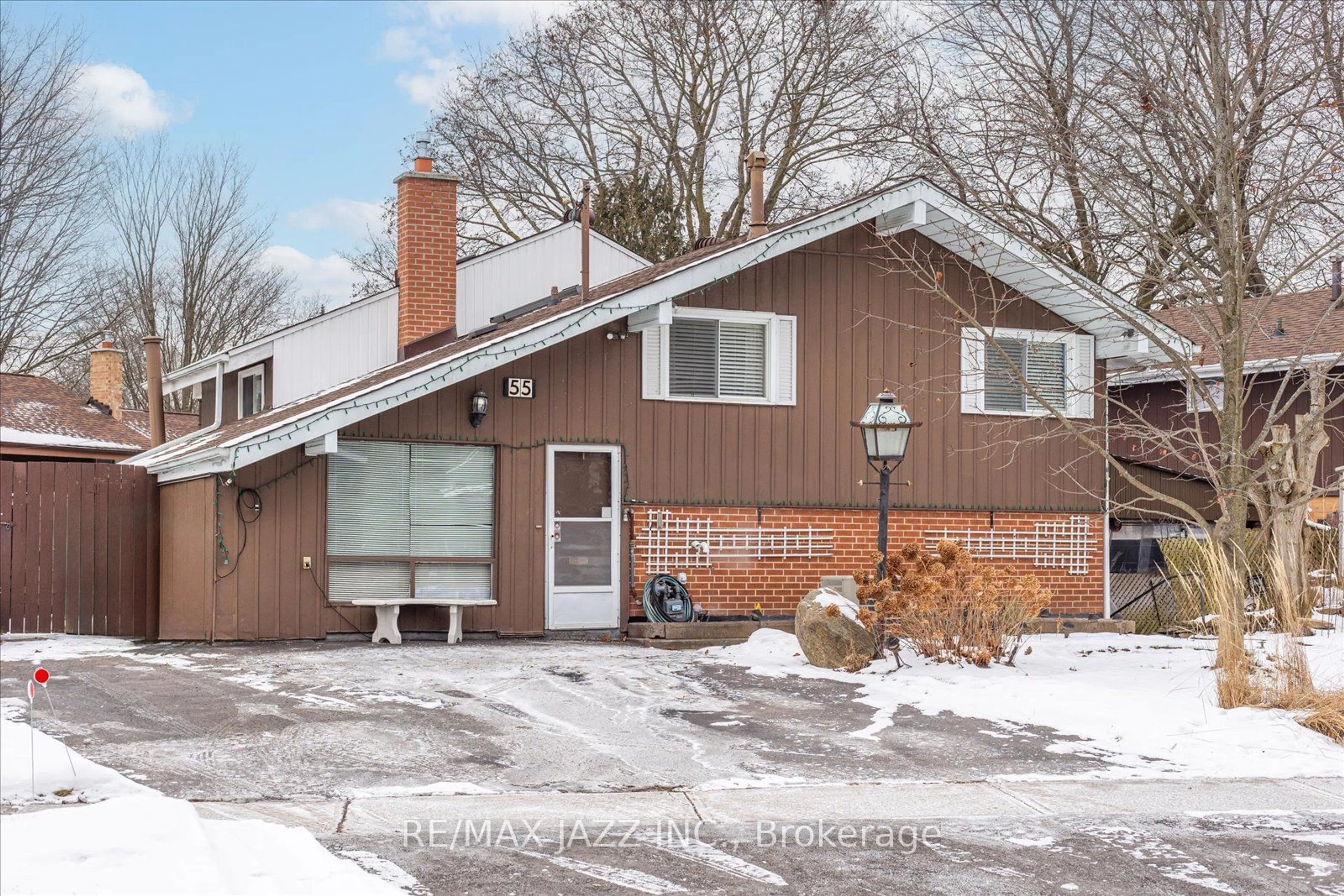 Home with brick exterior material, street for 55 Madras Cres, Toronto Ontario M1G 3L2