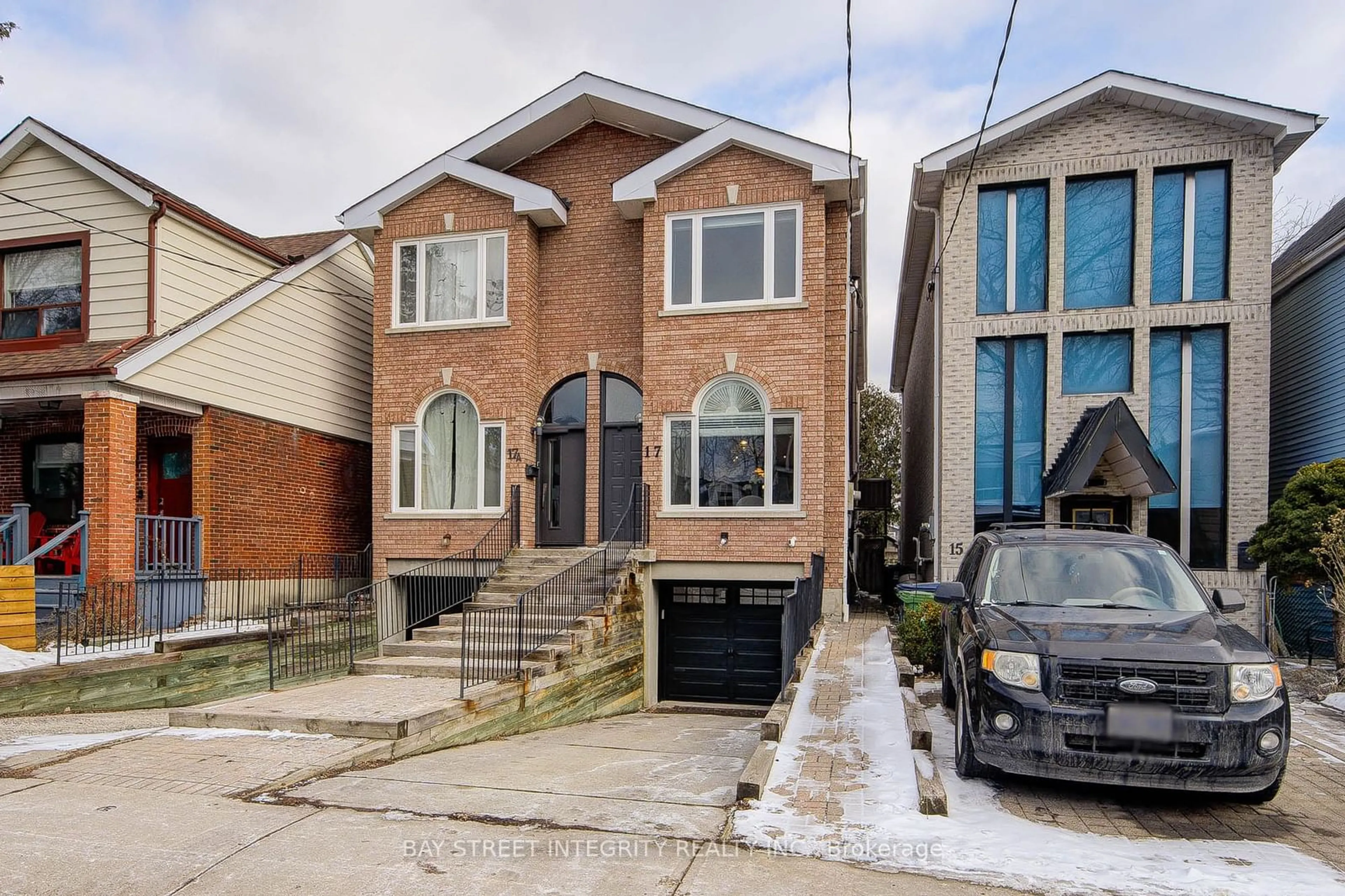 Home with brick exterior material, street for 17 Frankdale Ave, Toronto Ontario M4J 3Z8