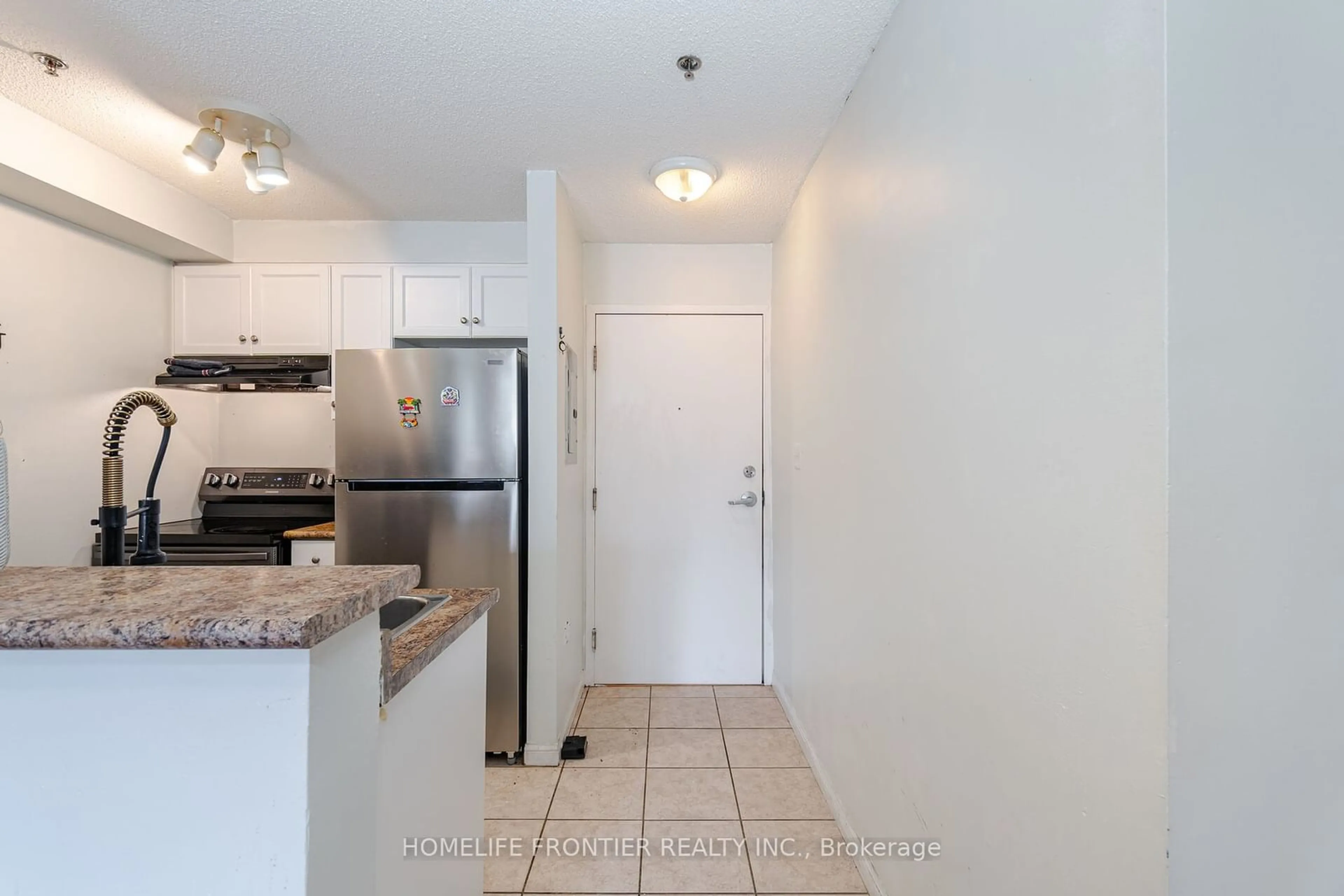 Standard kitchen, floor is not visible for 5225 Finch Ave #313, Toronto Ontario M1S 5W8