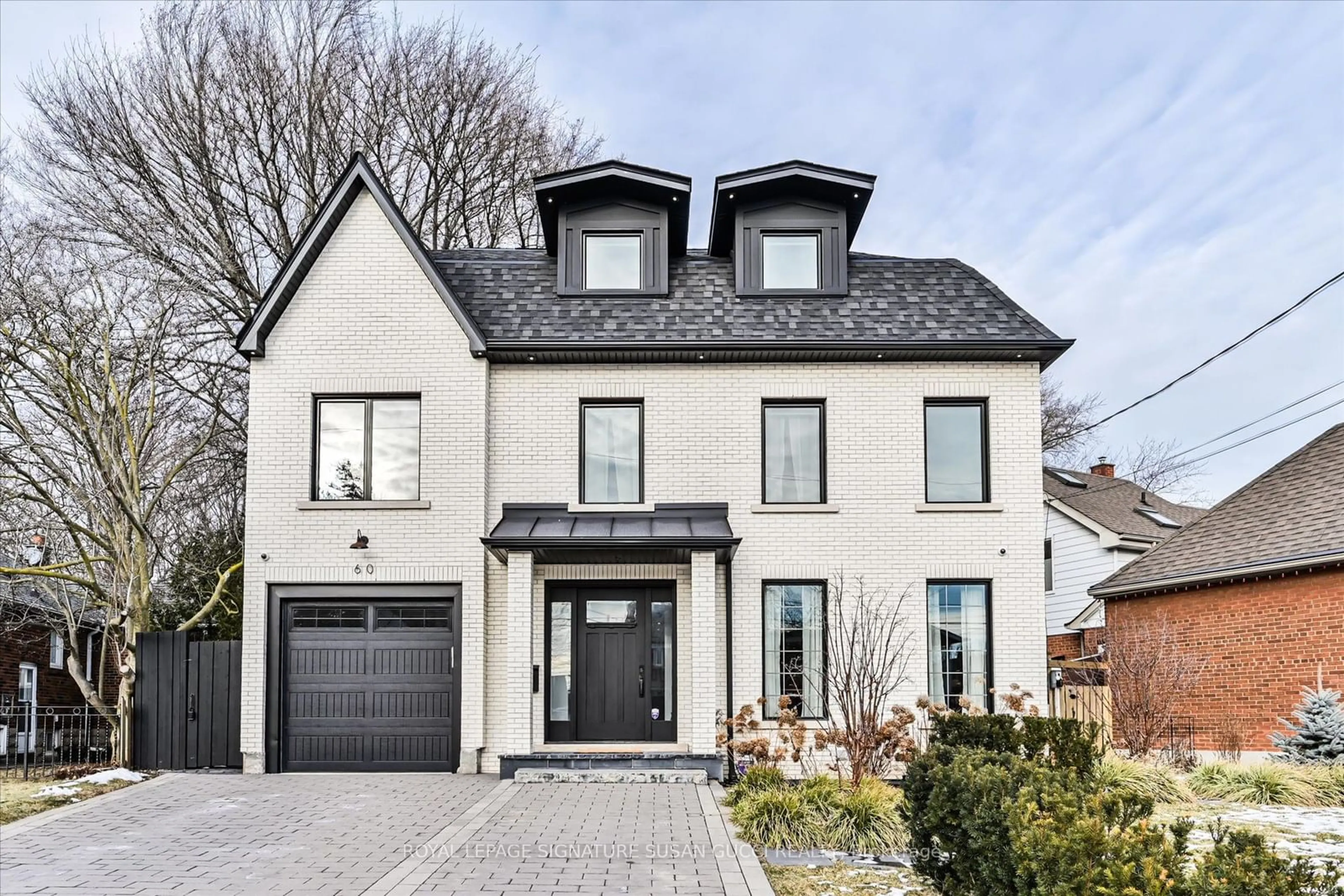 Home with brick exterior material, street for 60 Glenwood Cres, Toronto Ontario M4B 1J6