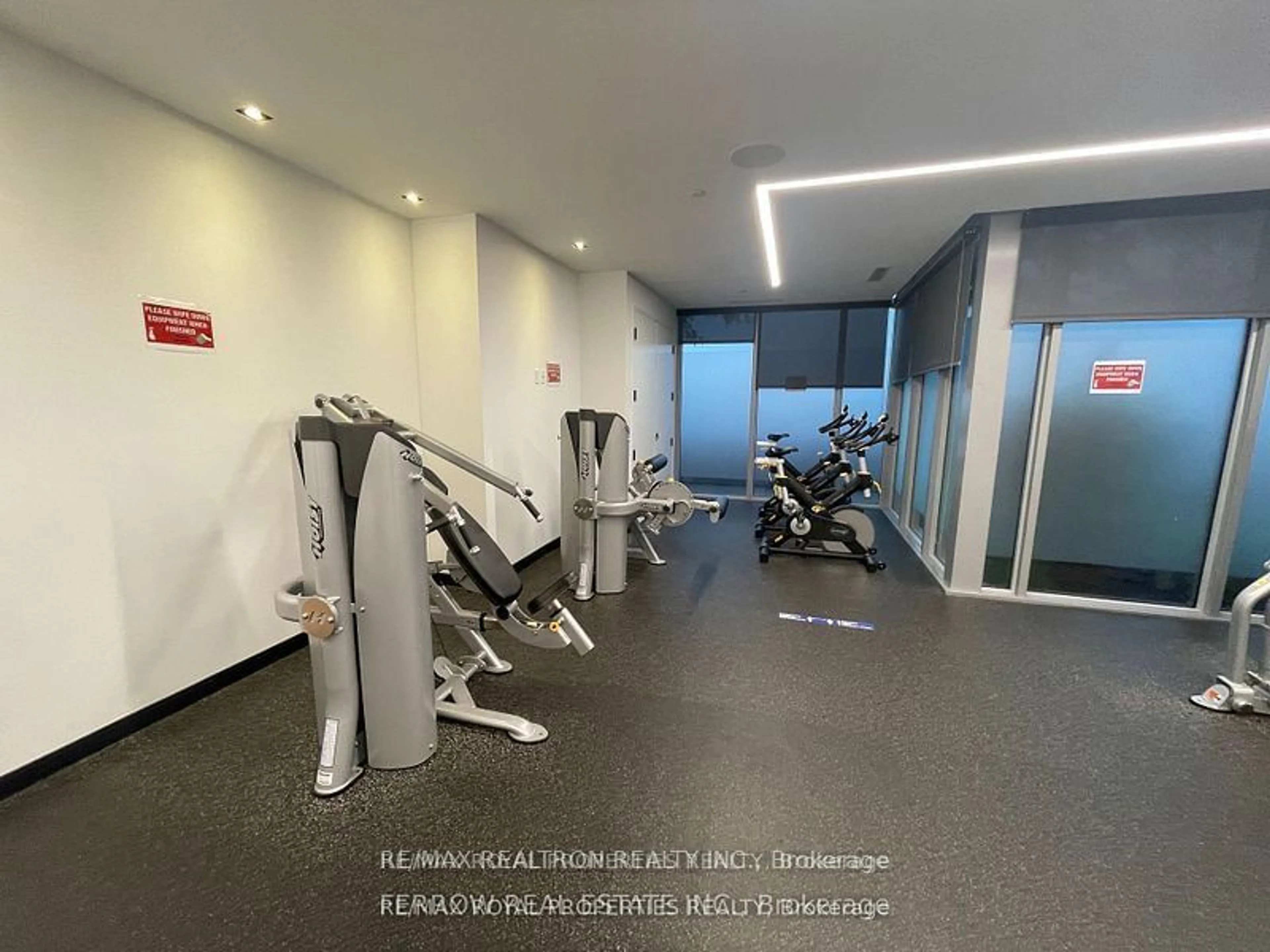 Gym or fitness room for 225 Village Green Sq #2503, Toronto Ontario M1S 0N4