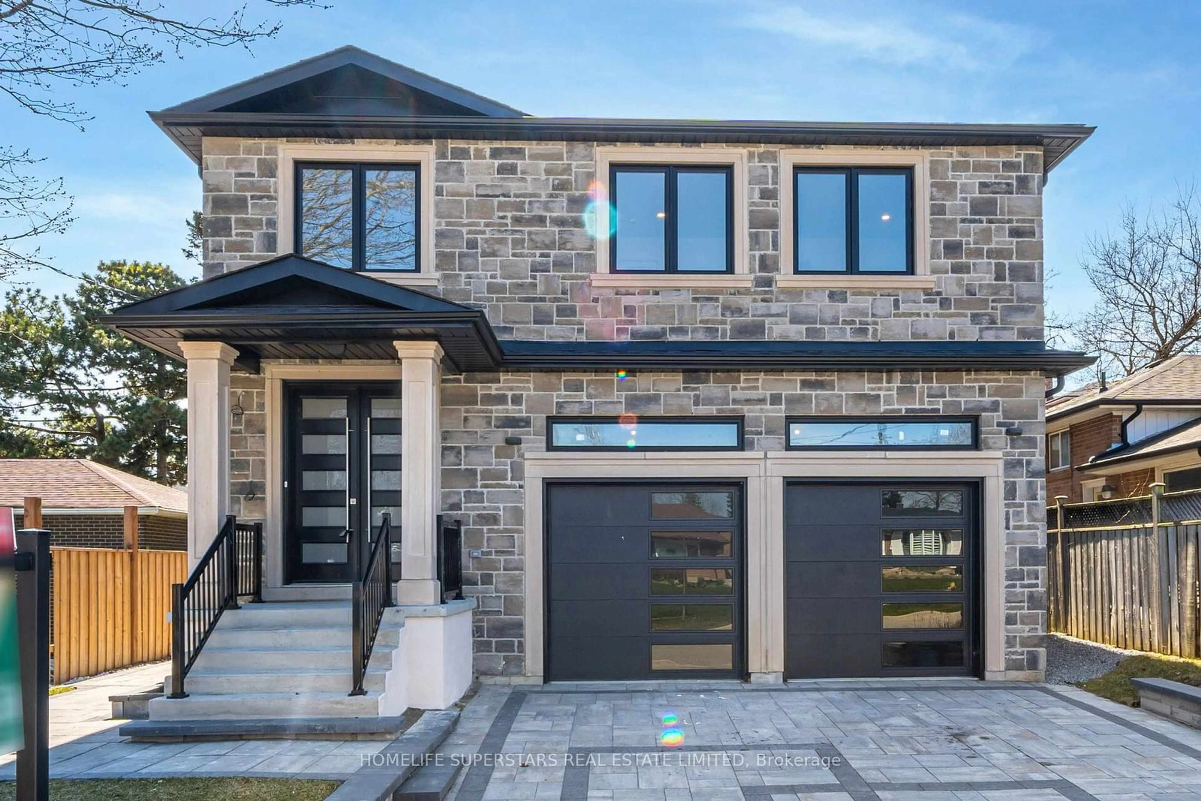 Home with brick exterior material, street for 49 Greendowns Dr, Toronto Ontario M1M 2G6