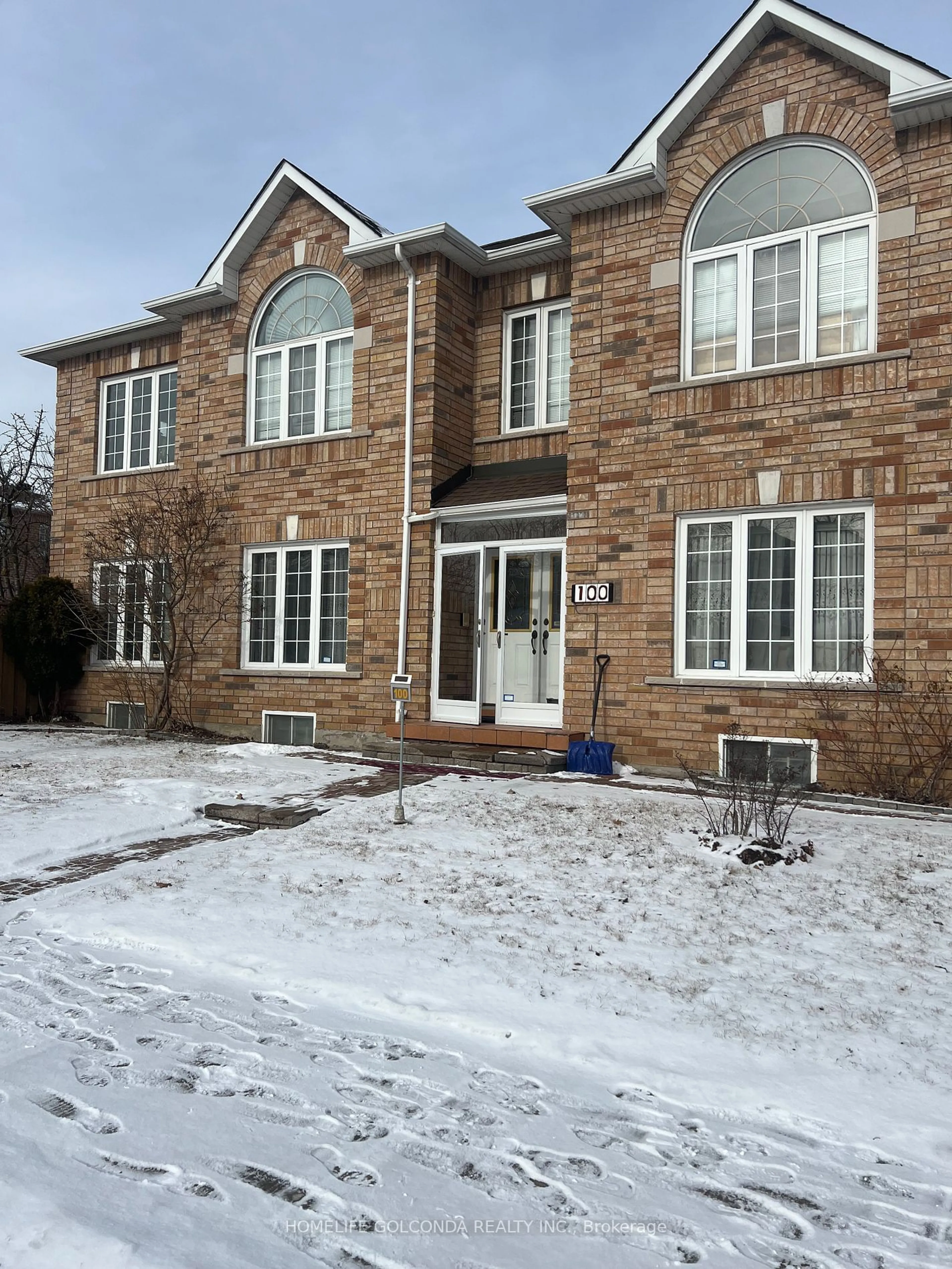 Home with brick exterior material, street for 100 Chartway Blvd, Toronto Ontario M1C 5H2