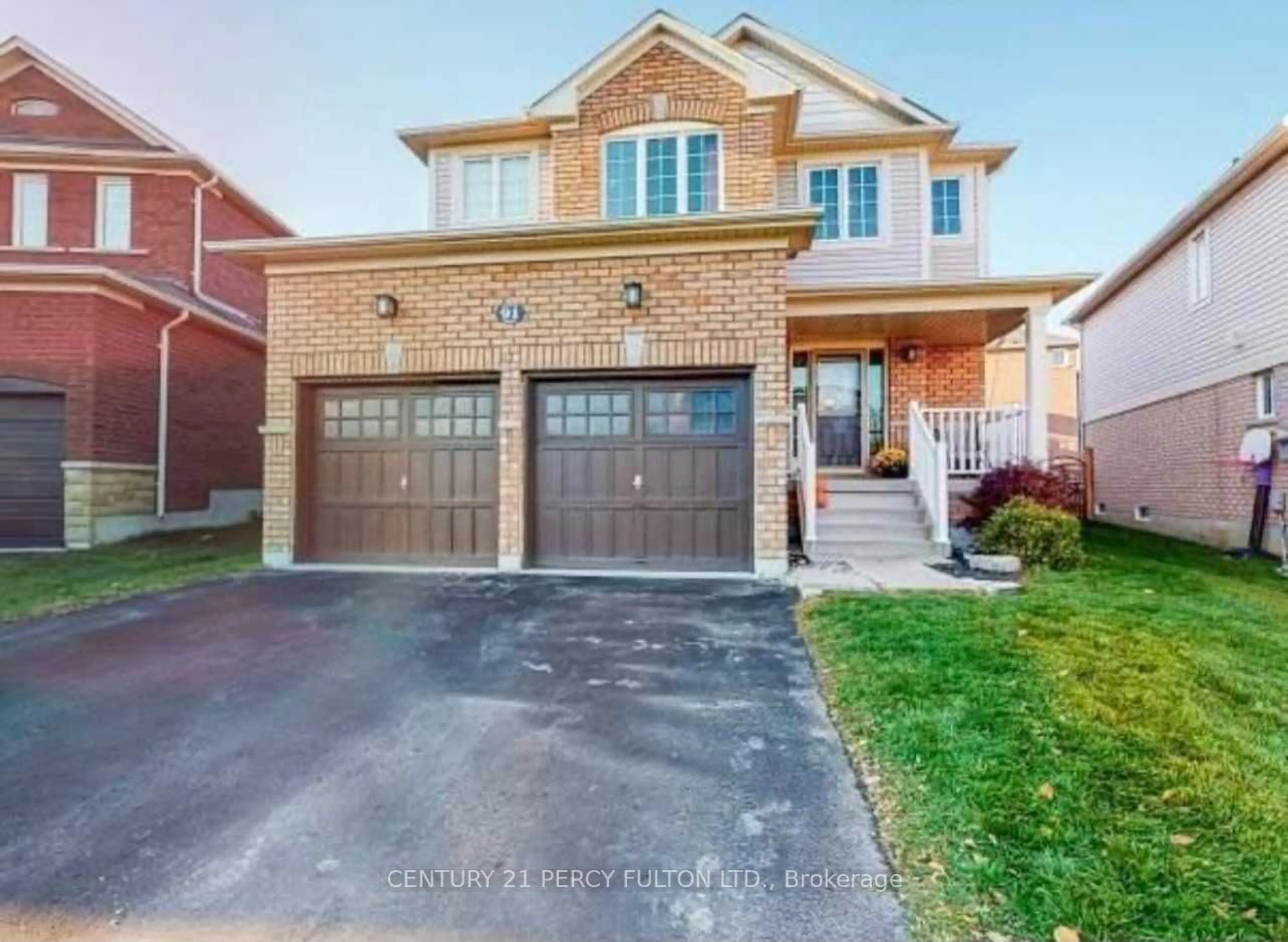 Home with brick exterior material, street for 91 Laprade Sq, Clarington Ontario L1C 0C9