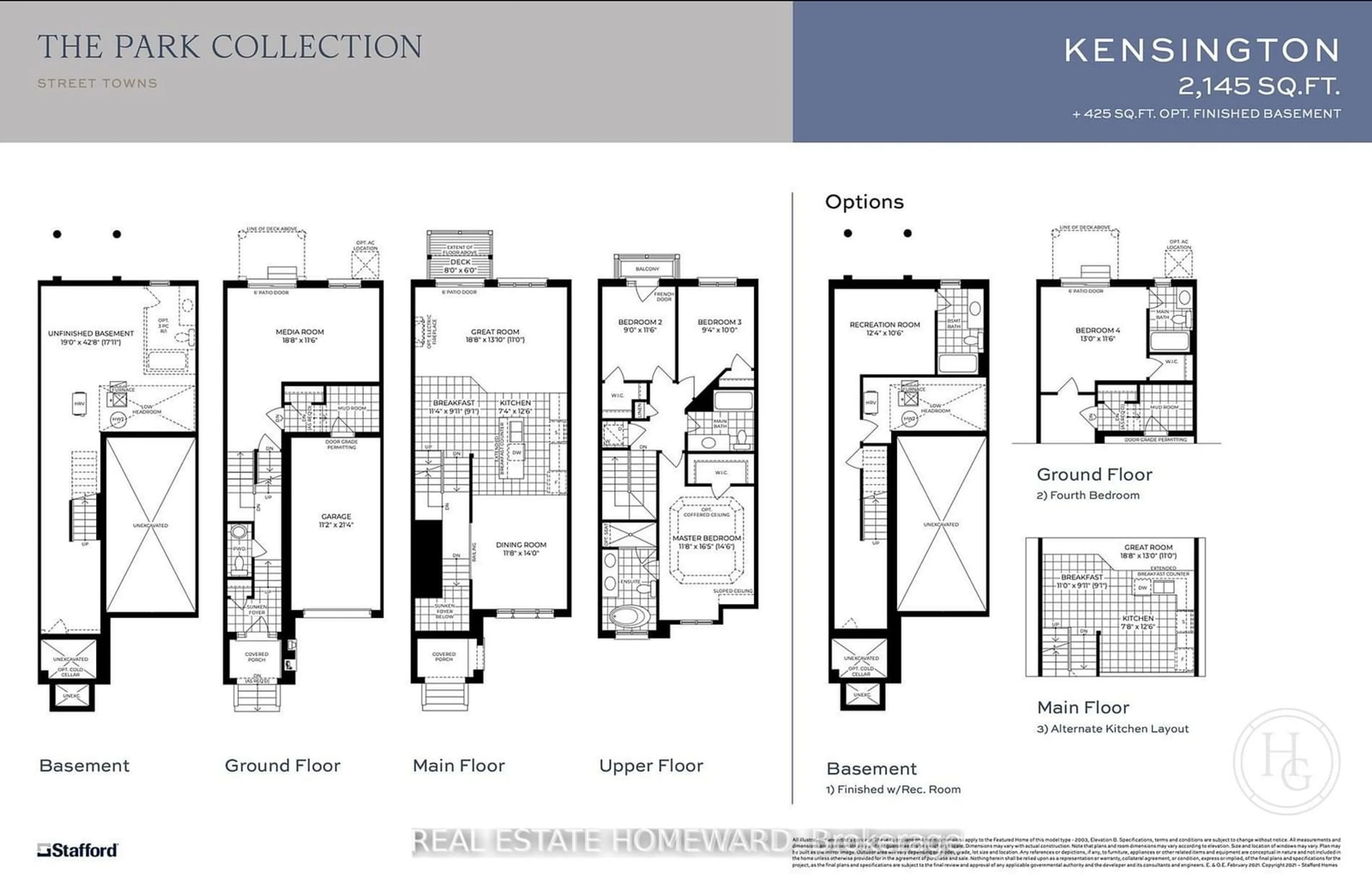 Floor plan for 8 Calloway Way, Whitby Ontario L1N 0N9