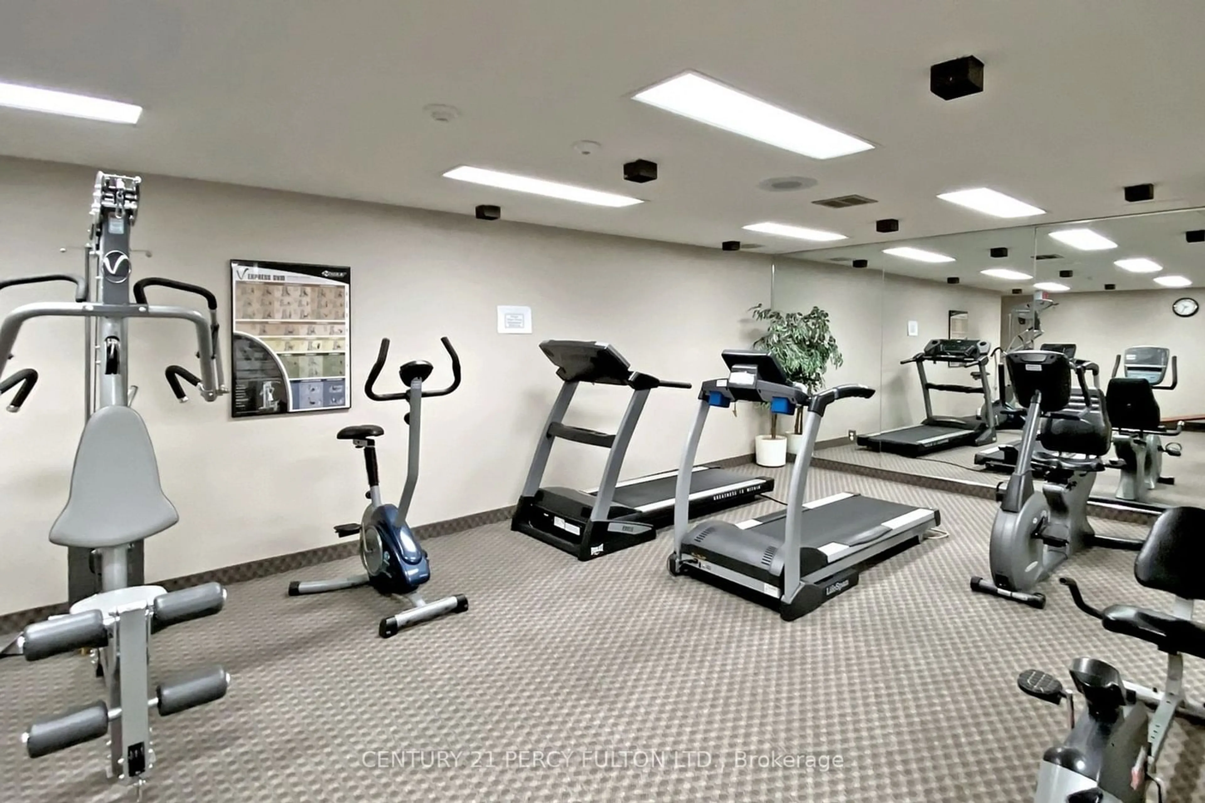 Gym or fitness room for 40 Bay Mills Blvd #701, Toronto Ontario M1T 3P5