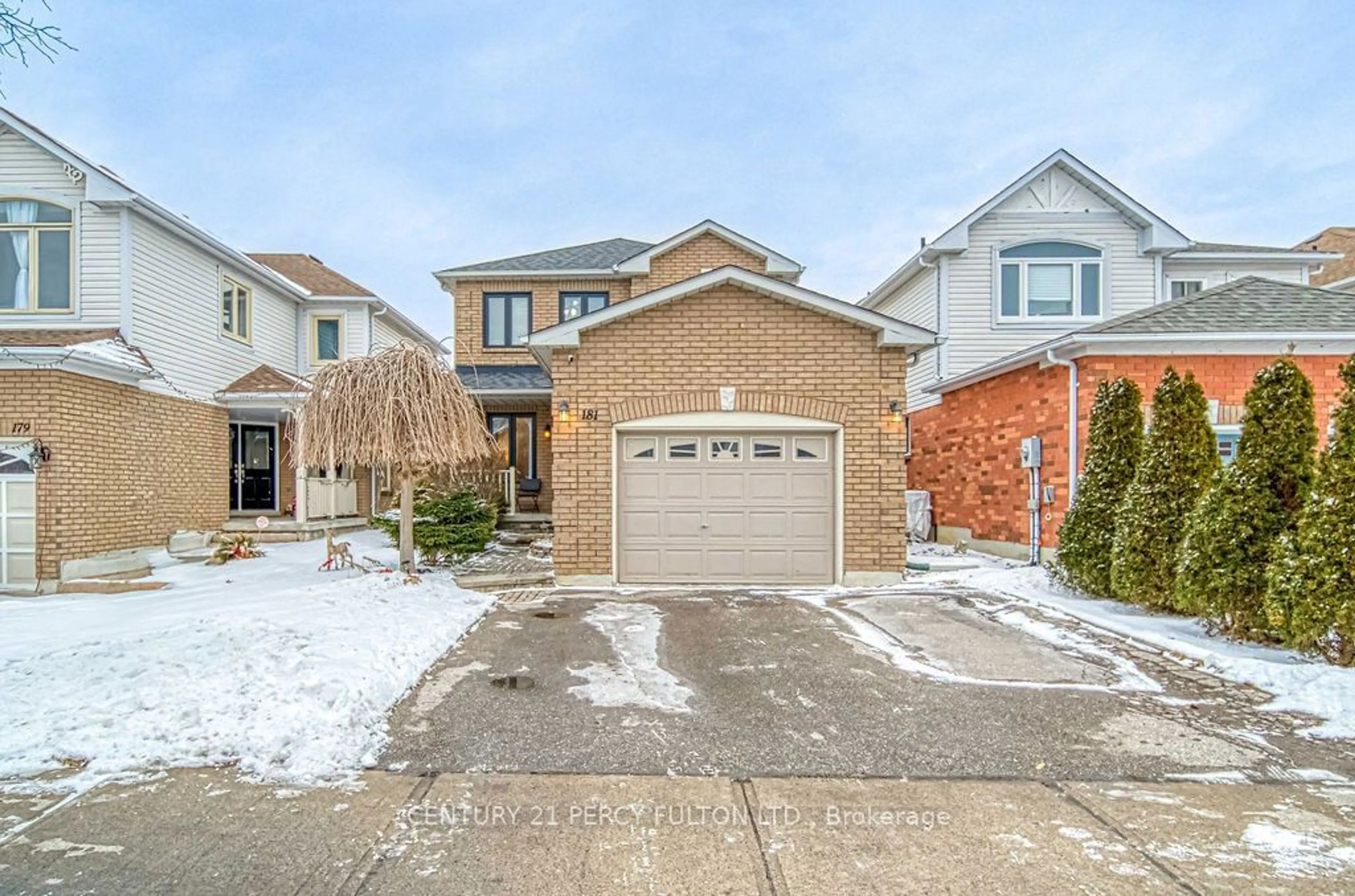 Home with brick exterior material, street for 181 Wilkins Cres, Clarington Ontario L1E 3B7