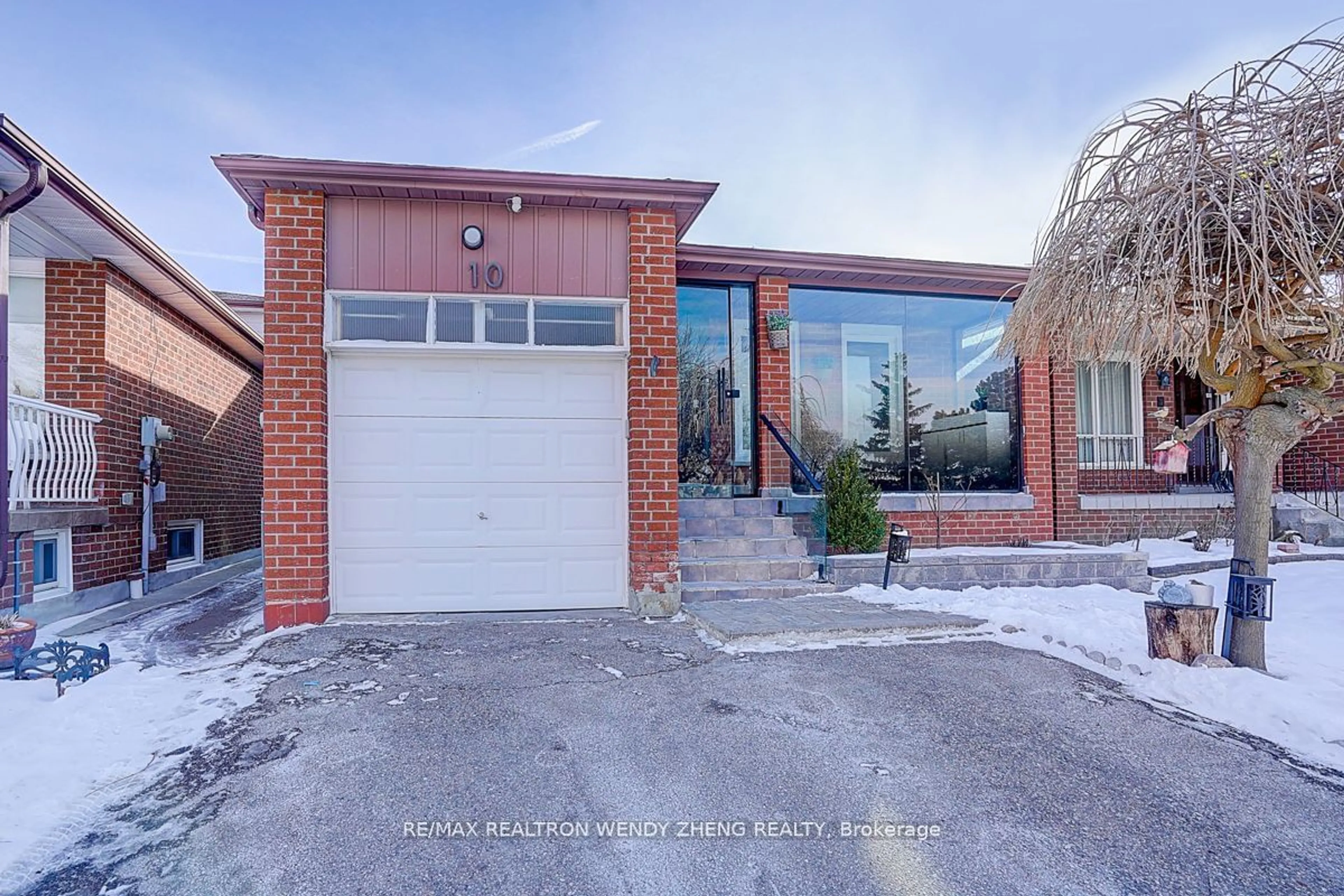 Home with brick exterior material, street for 10 Crayford Dr, Toronto Ontario M1W 3B6