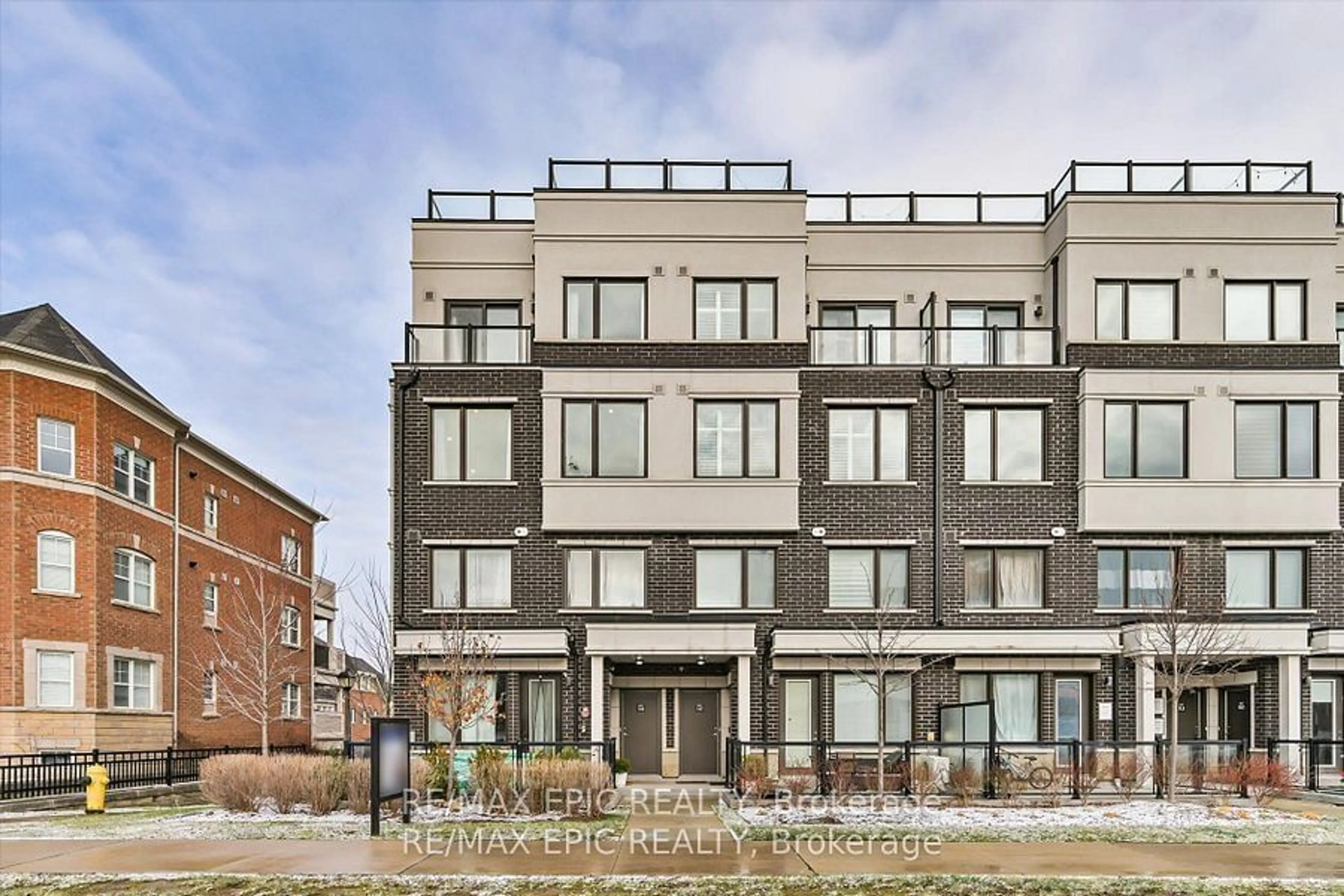 Home with brick exterior material, building for 1711 Pure Springs Blvd #118, Pickering Ontario L1V 2P8