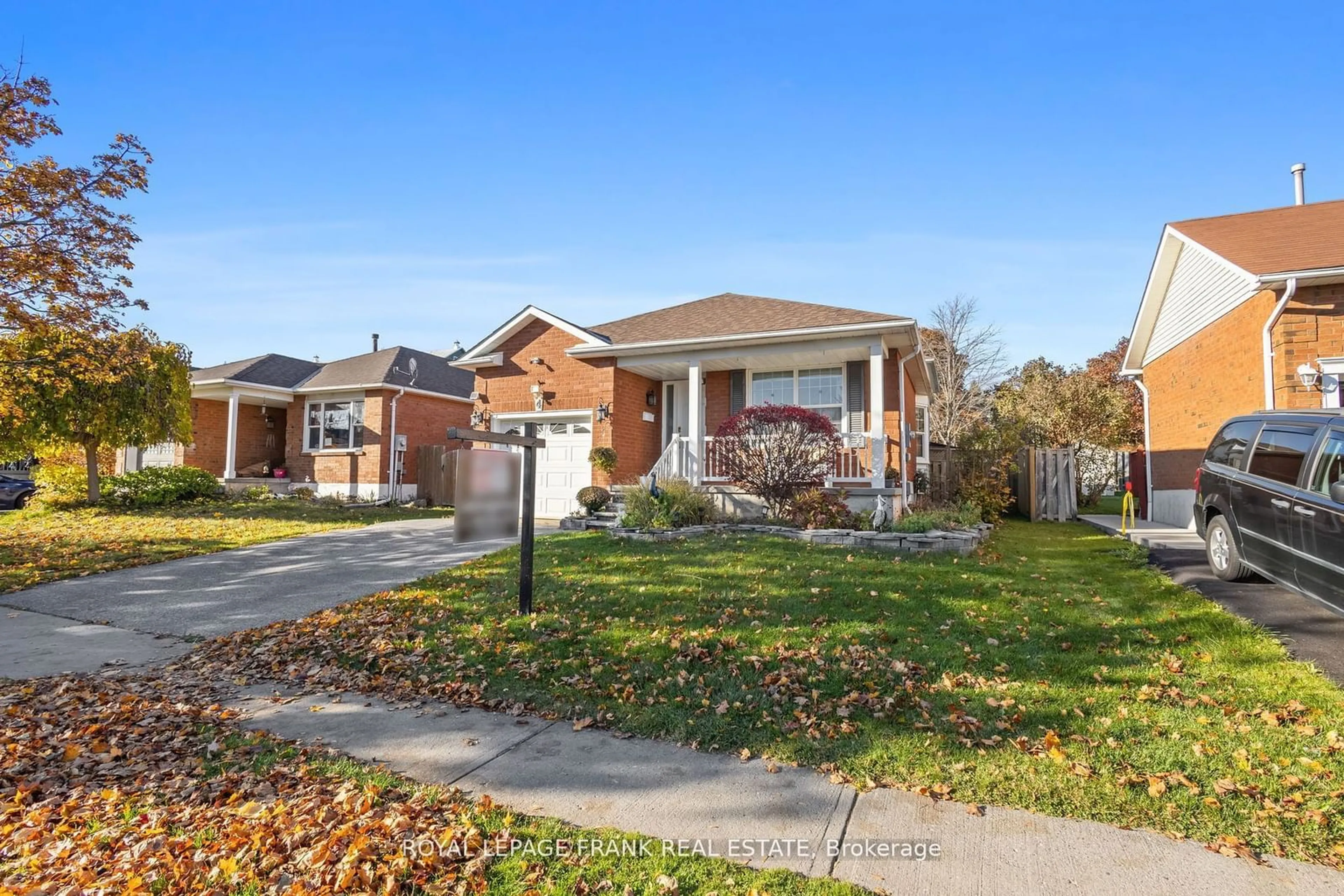 Home with brick exterior material, street for 4 Penfound Dr, Clarington Ontario L1C 4C5