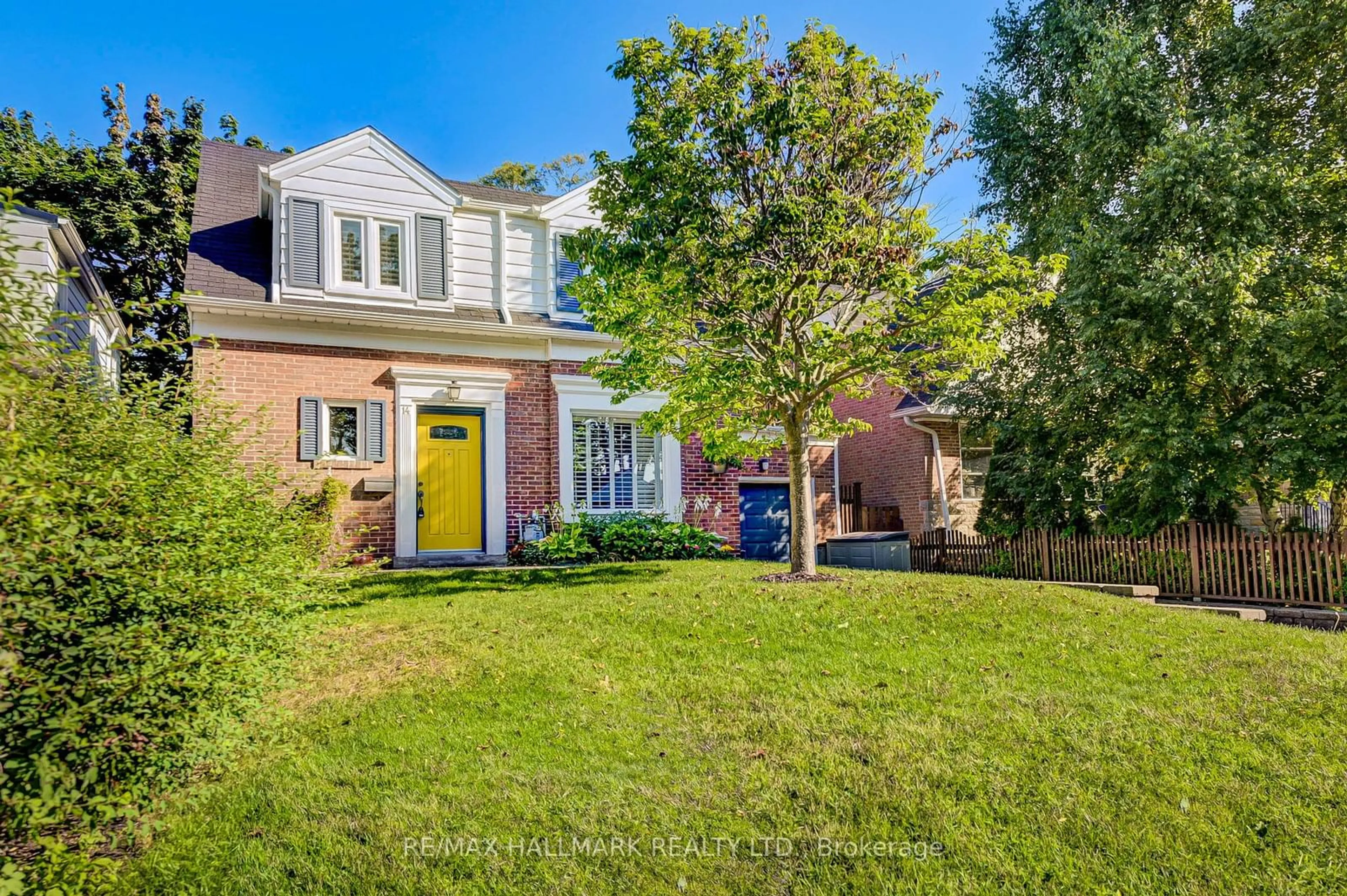 Home with brick exterior material, street for 14 Crescentwood Rd, Toronto Ontario M1N 1E2