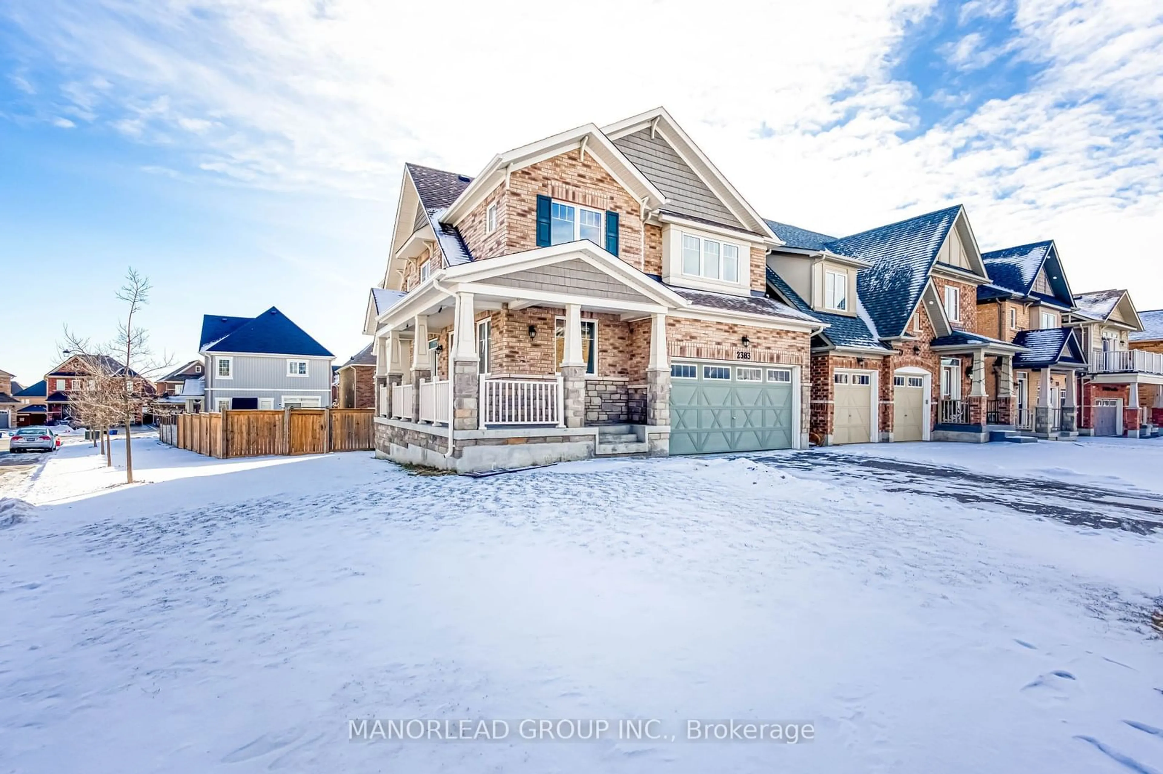 A pic from outside/outdoor area/front of a property/back of a property/a pic from drone, street for 2383 Dobbinton St, Oshawa Ontario L1L 0L4