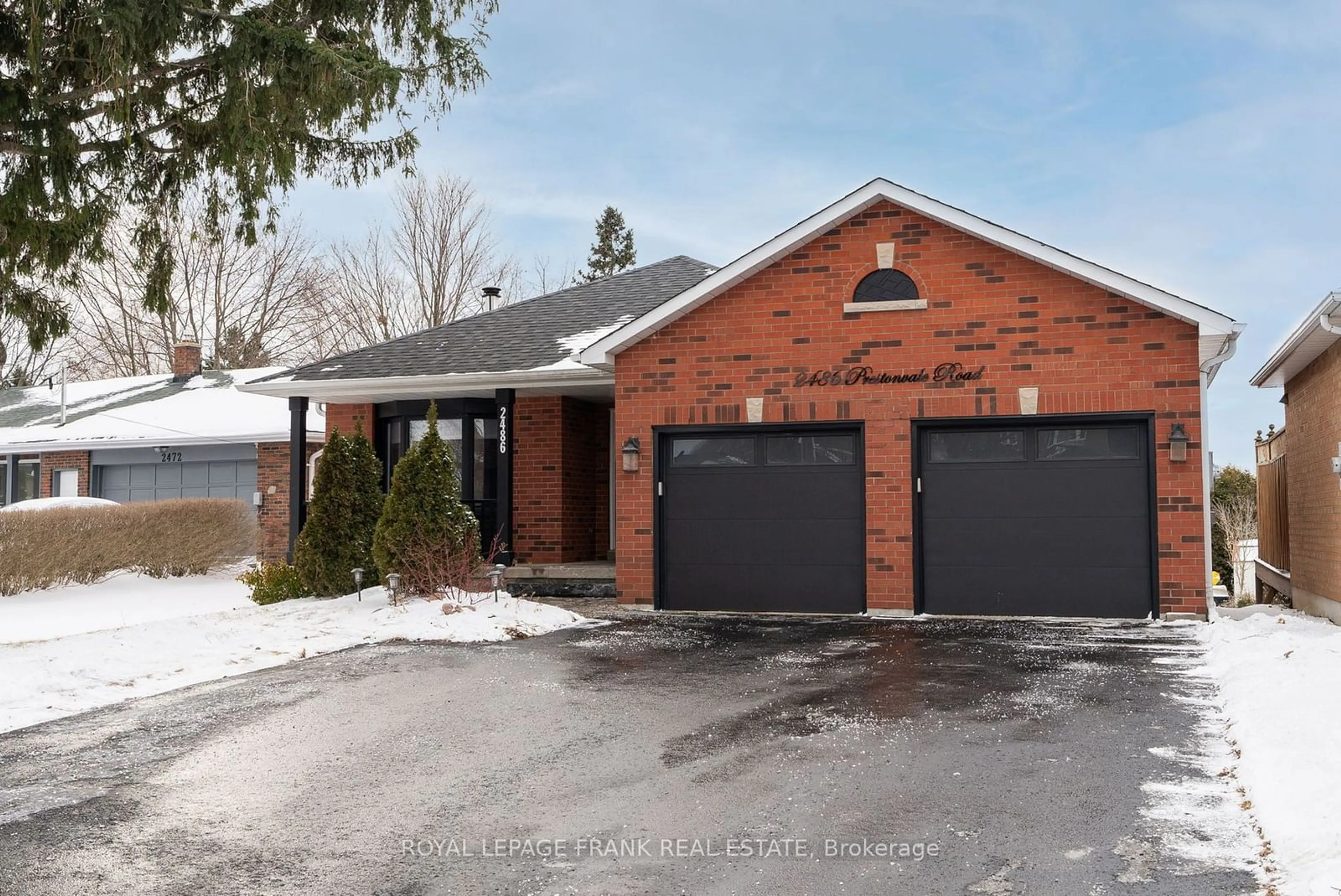 Home with brick exterior material, street for 2486 Prestonvale Rd, Clarington Ontario L1E 1W1