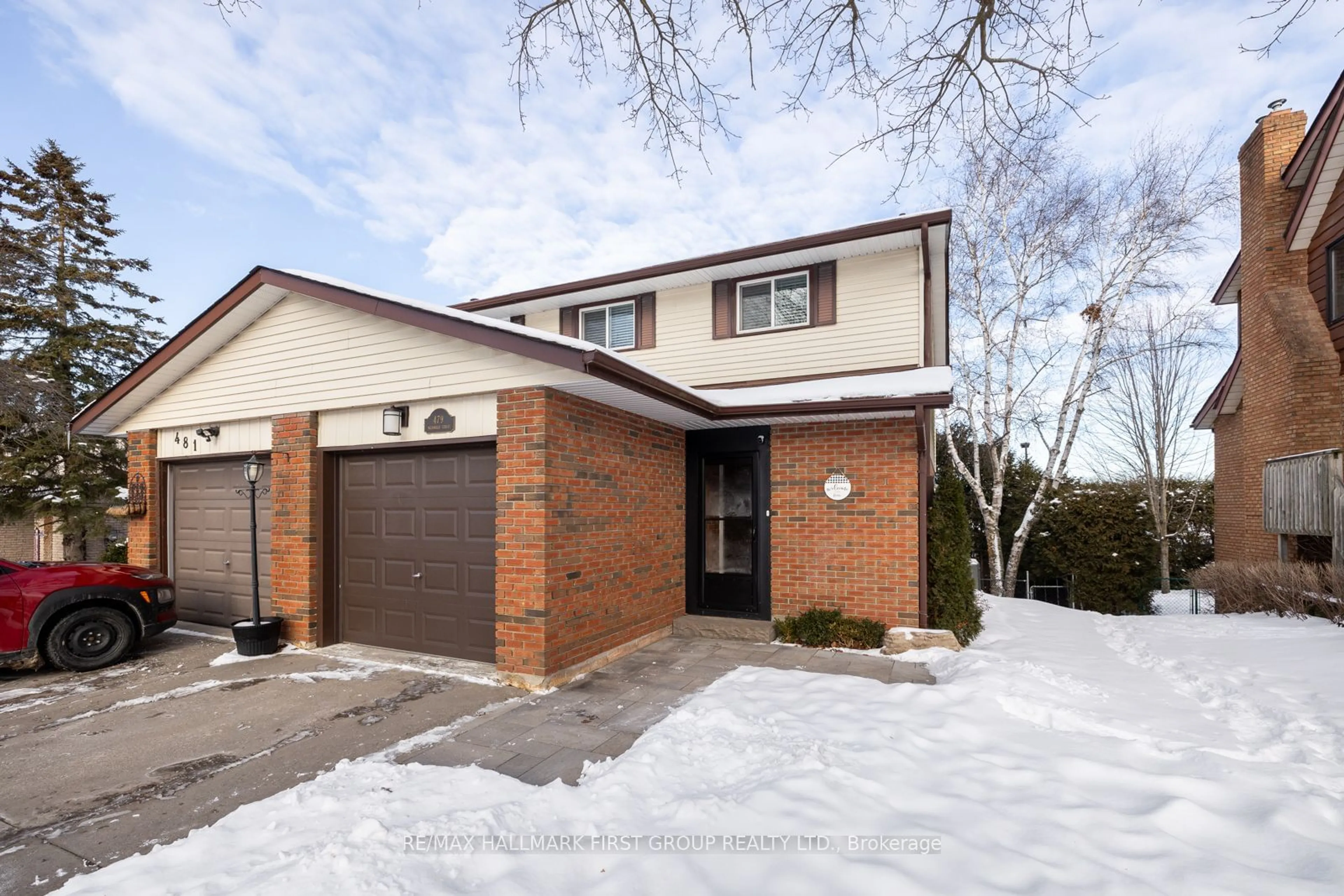 Home with brick exterior material, street for 479 McDonald St, Scugog Ontario L9L 1L8