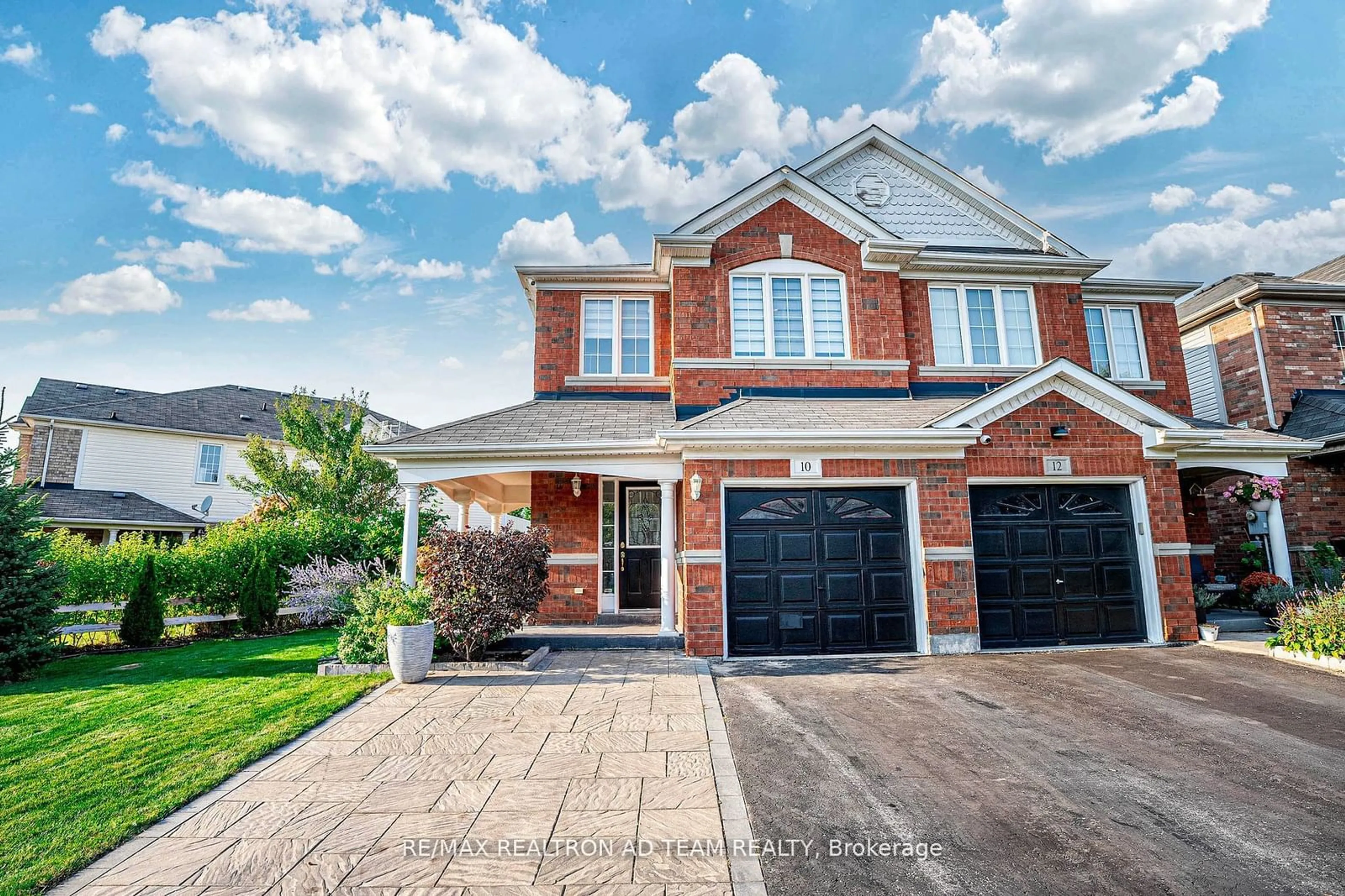 Home with brick exterior material, street for 10 Tozer Cres, Ajax Ontario L1T 4Z9