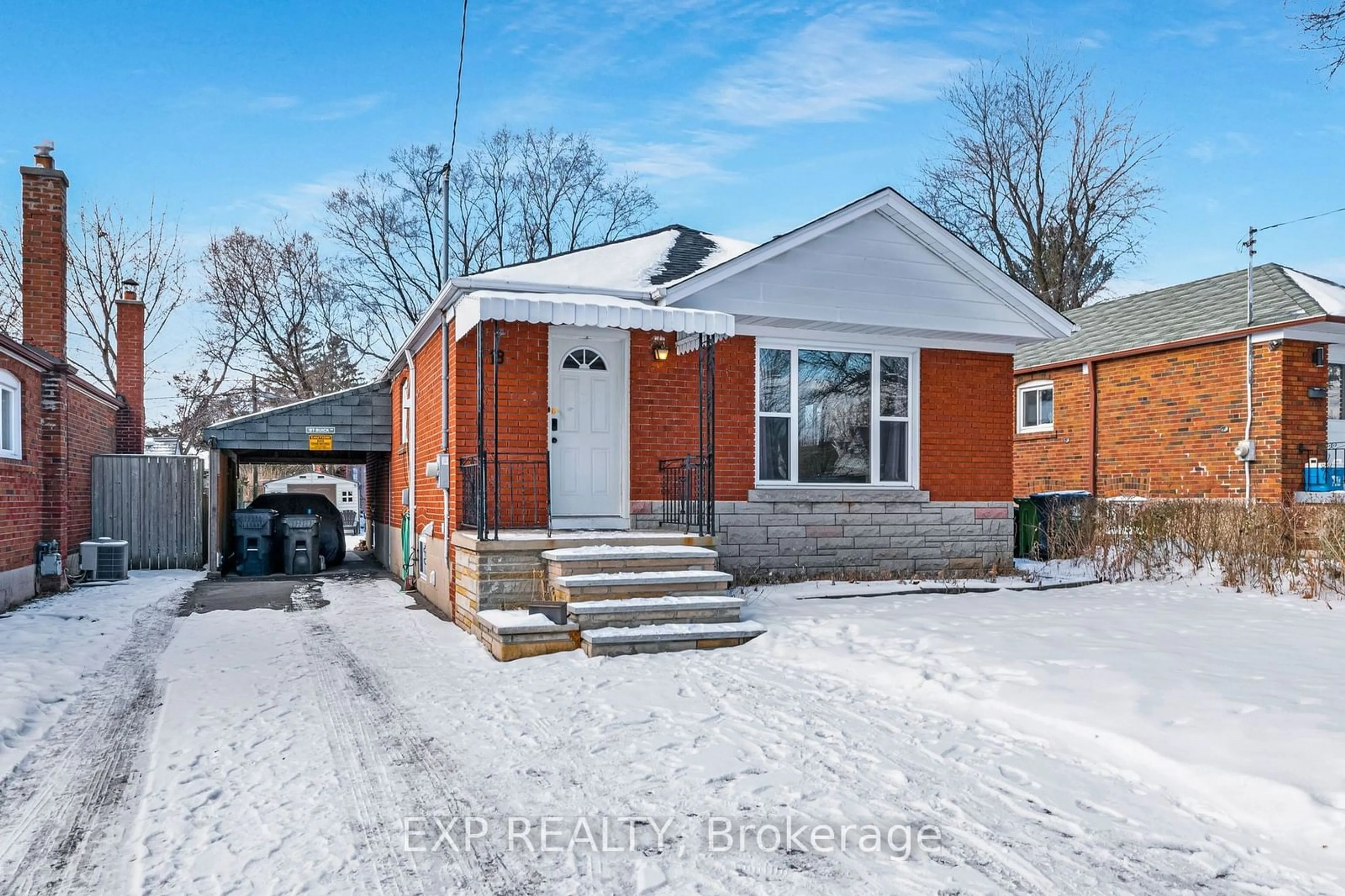 Home with brick exterior material, street for 18 Lewiston Rd, Toronto Ontario M1P 1X7