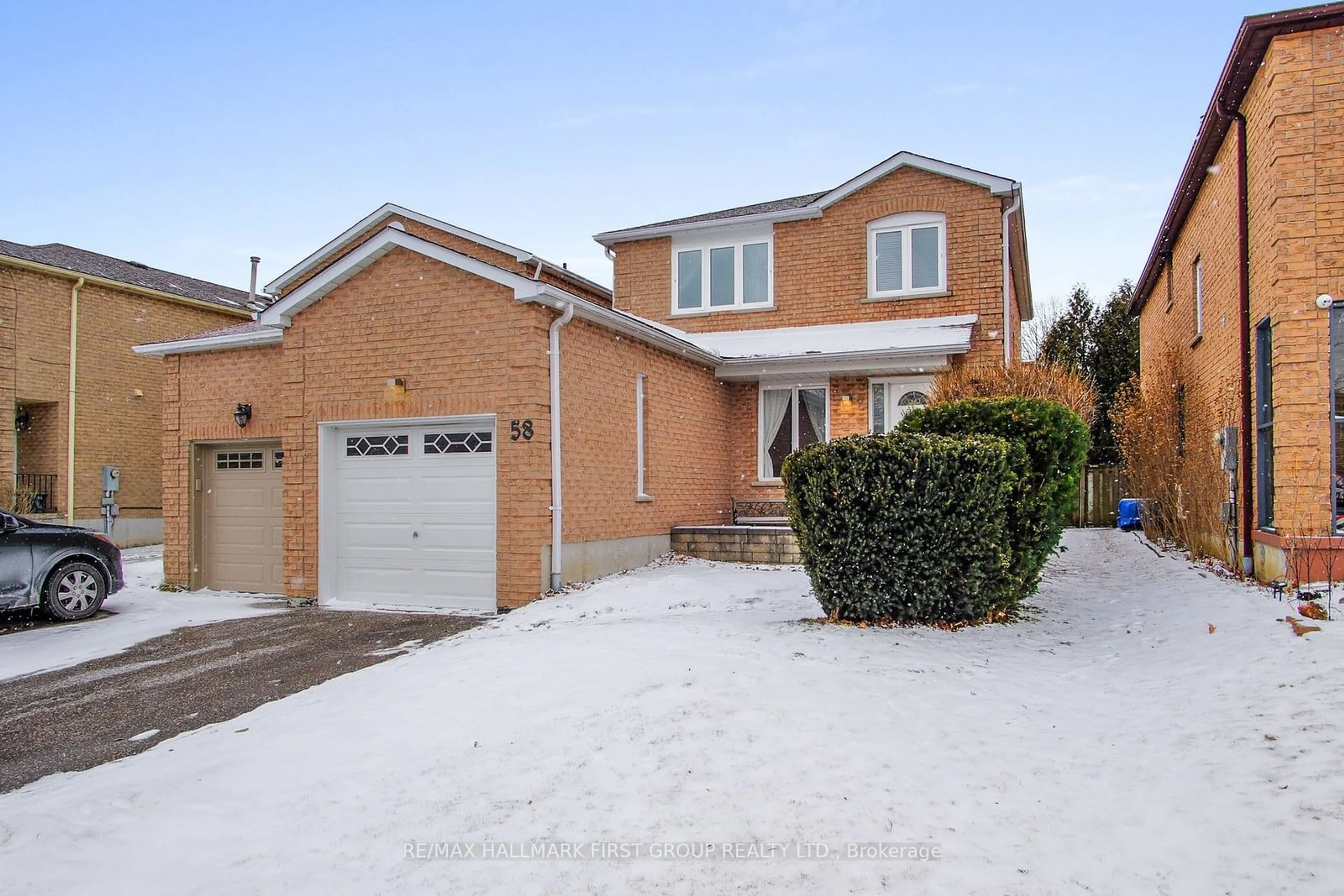 Home with brick exterior material, street for 58 Leach Dr, Ajax Ontario L1S 7B5