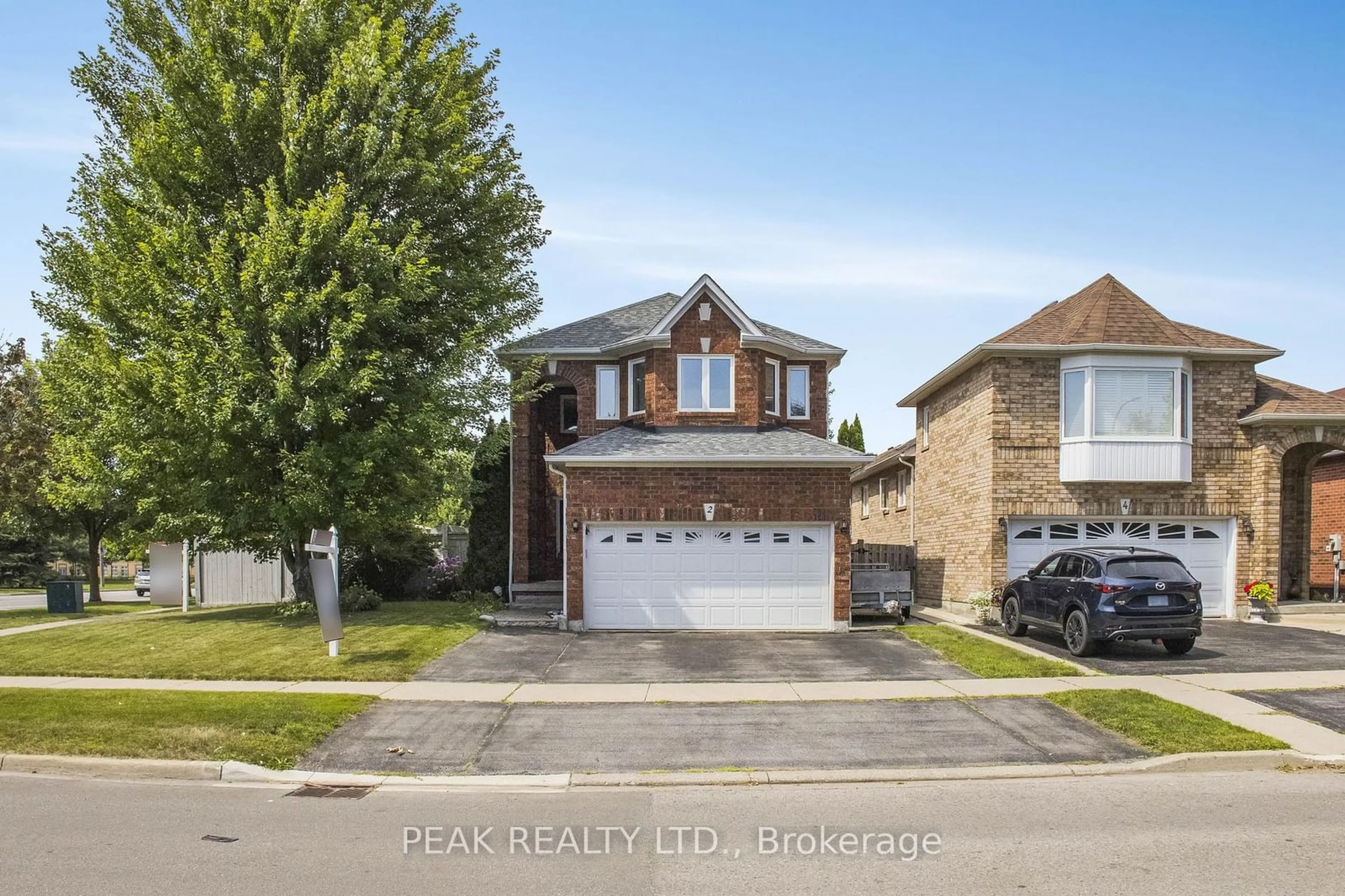 Home with brick exterior material, street for 2 Bakerville St, Whitby Ontario L1R 2K3