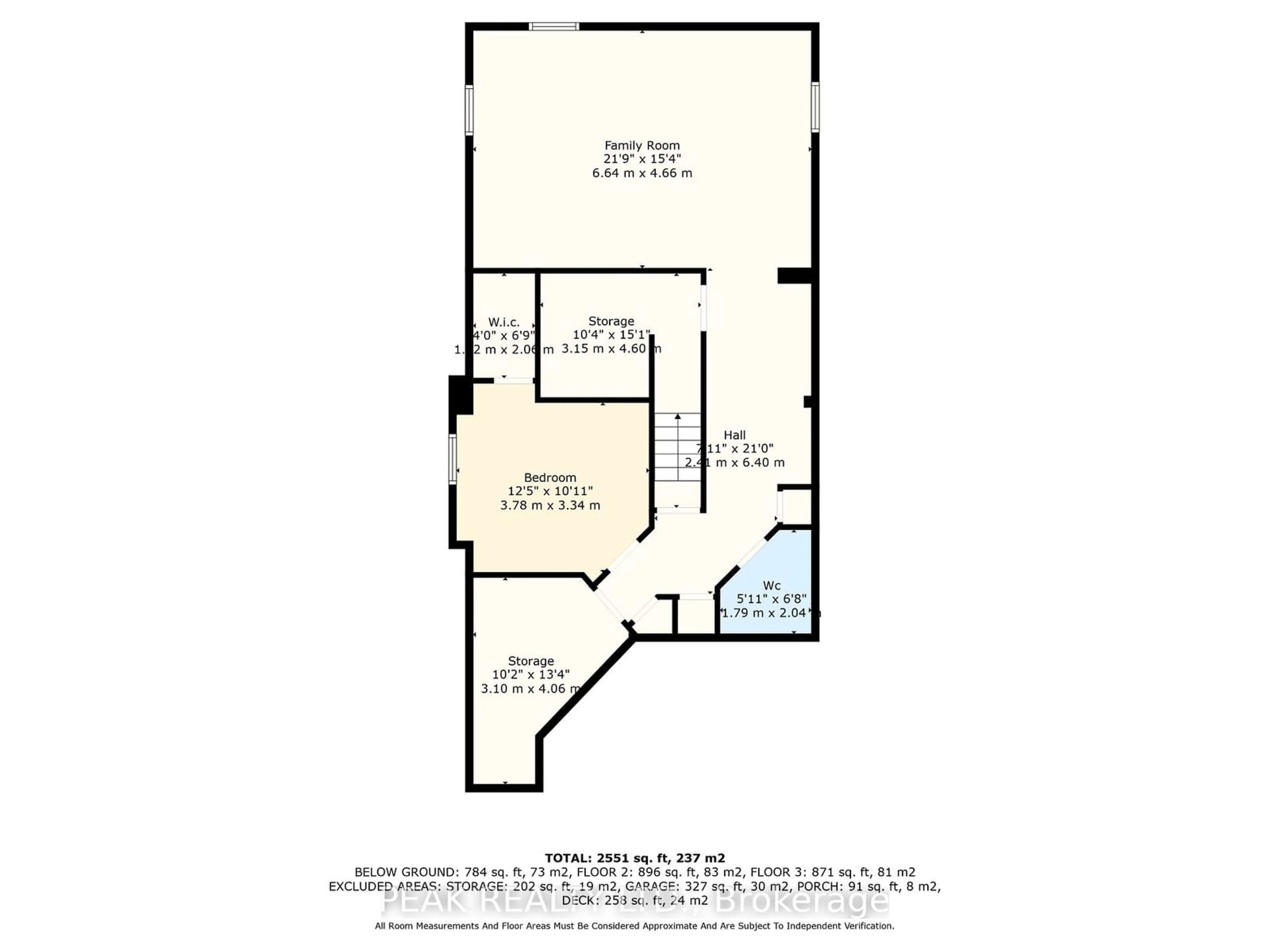 Floor plan for 2 Bakerville St, Whitby Ontario L1R 2K3