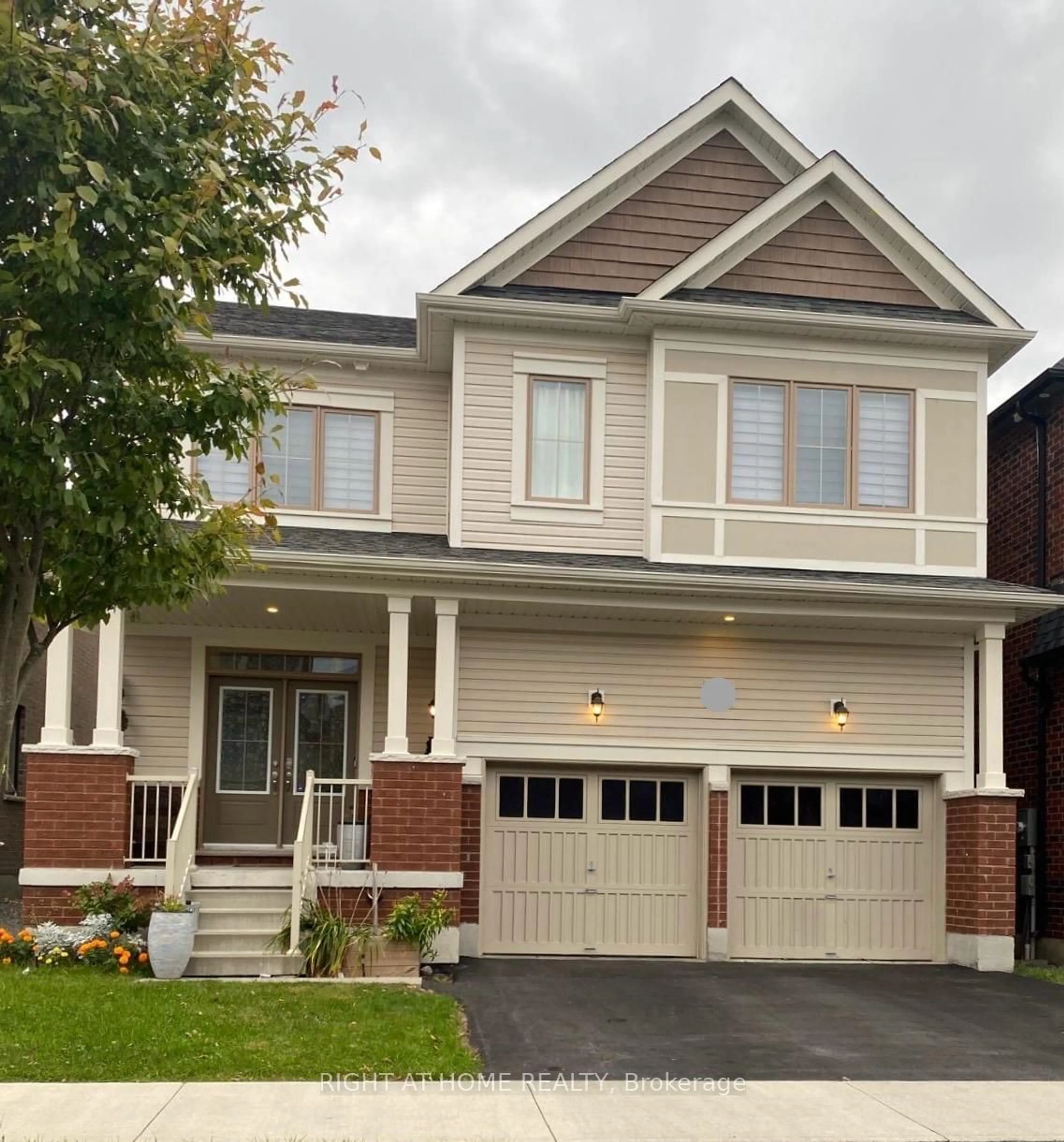 Home with brick exterior material, street for 42 ARTHUR MCLAUGHLIN St, Clarington Ontario L1C 3K2