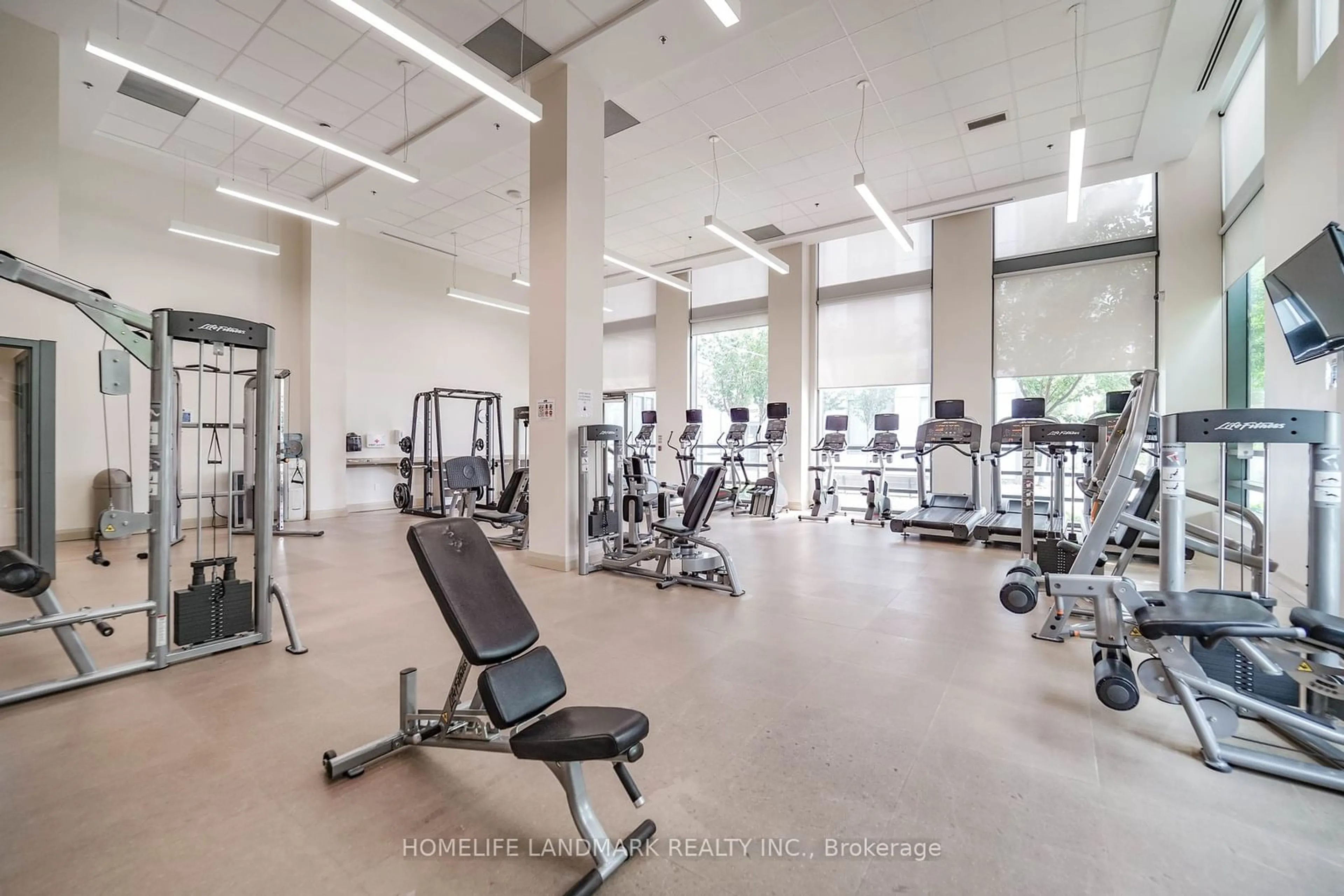 Gym or fitness room for 195 Bonis Ave #2012, Toronto Ontario M1T 0A5