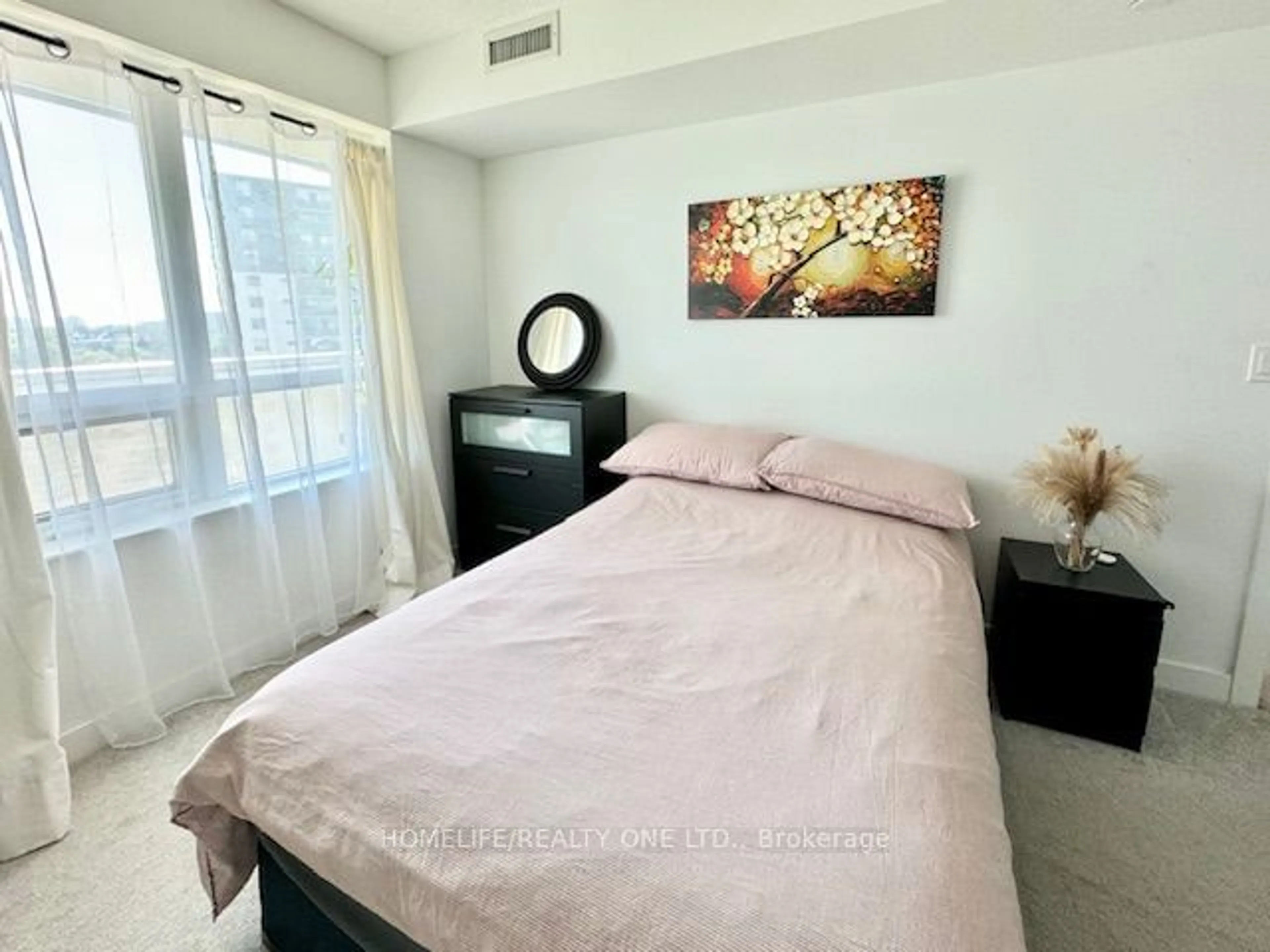 Bedroom with bed, unknown for 1346 Danforth Rd #901, Toronto Ontario M1J 0A9