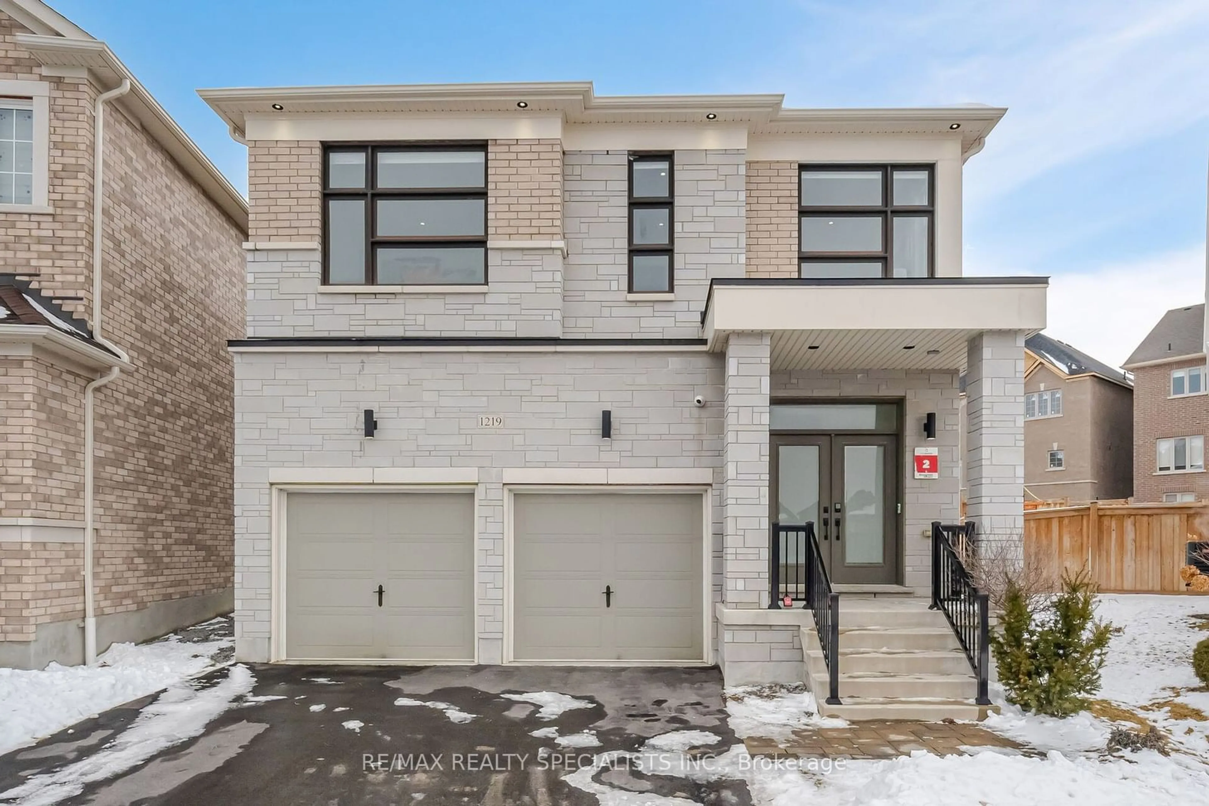 Home with brick exterior material, street for 1219 Cactus Cres, Pickering Ontario L1V 2P8