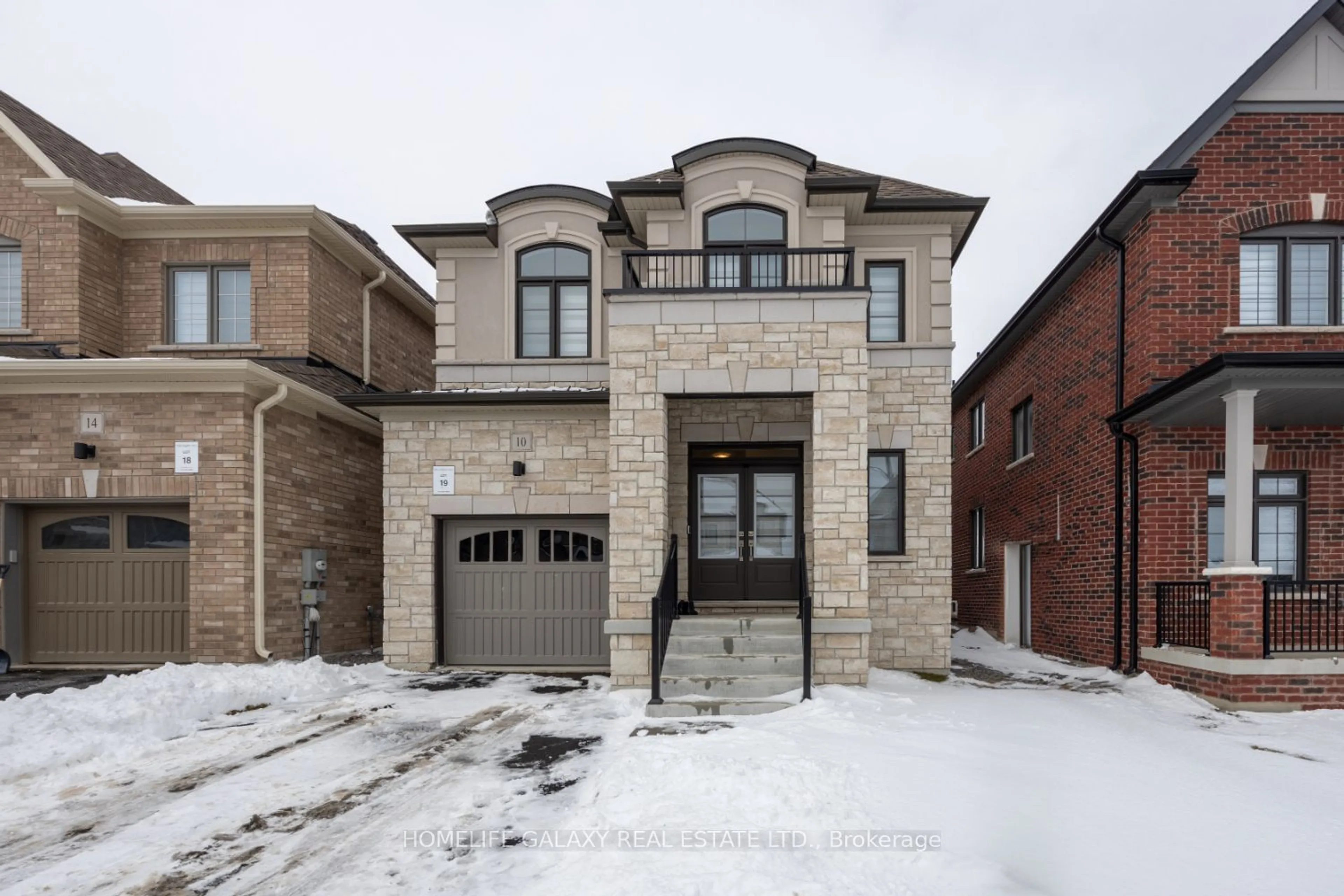 Home with brick exterior material, street for 10 Ed Ewert Ave, Clarington Ontario L1B 0W9