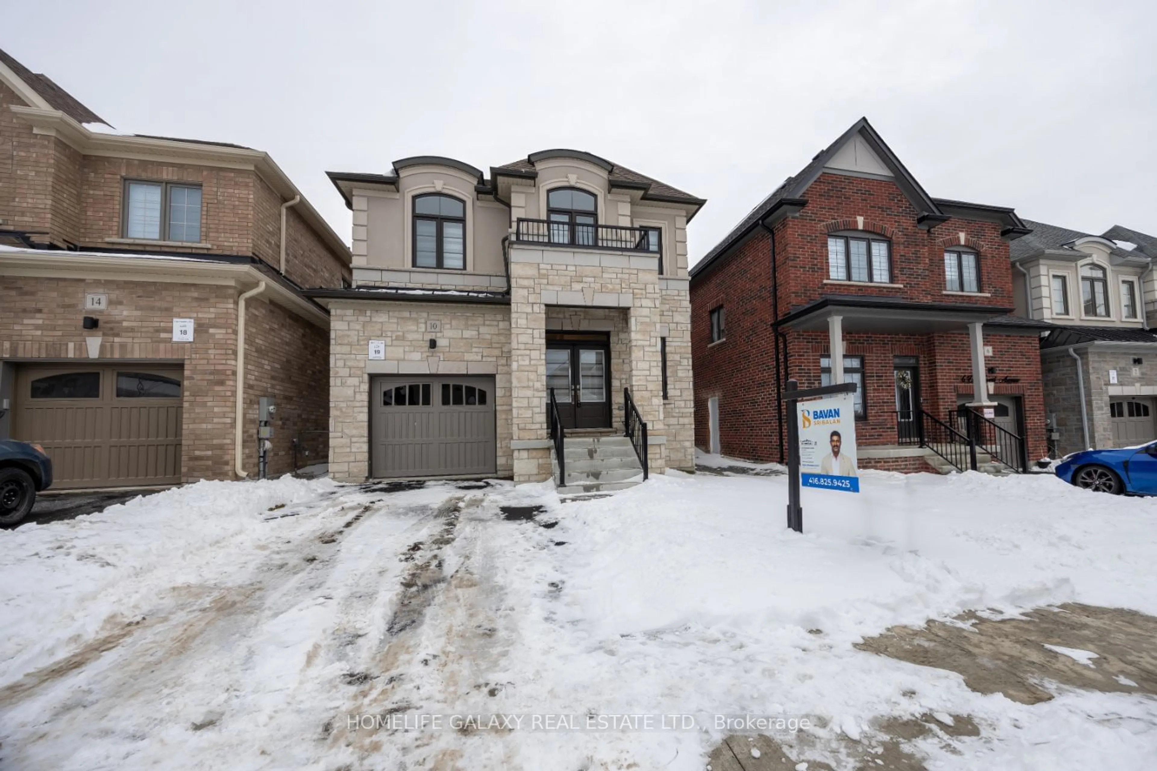 Home with brick exterior material, street for 10 Ed Ewert Ave, Clarington Ontario L1B 0W9