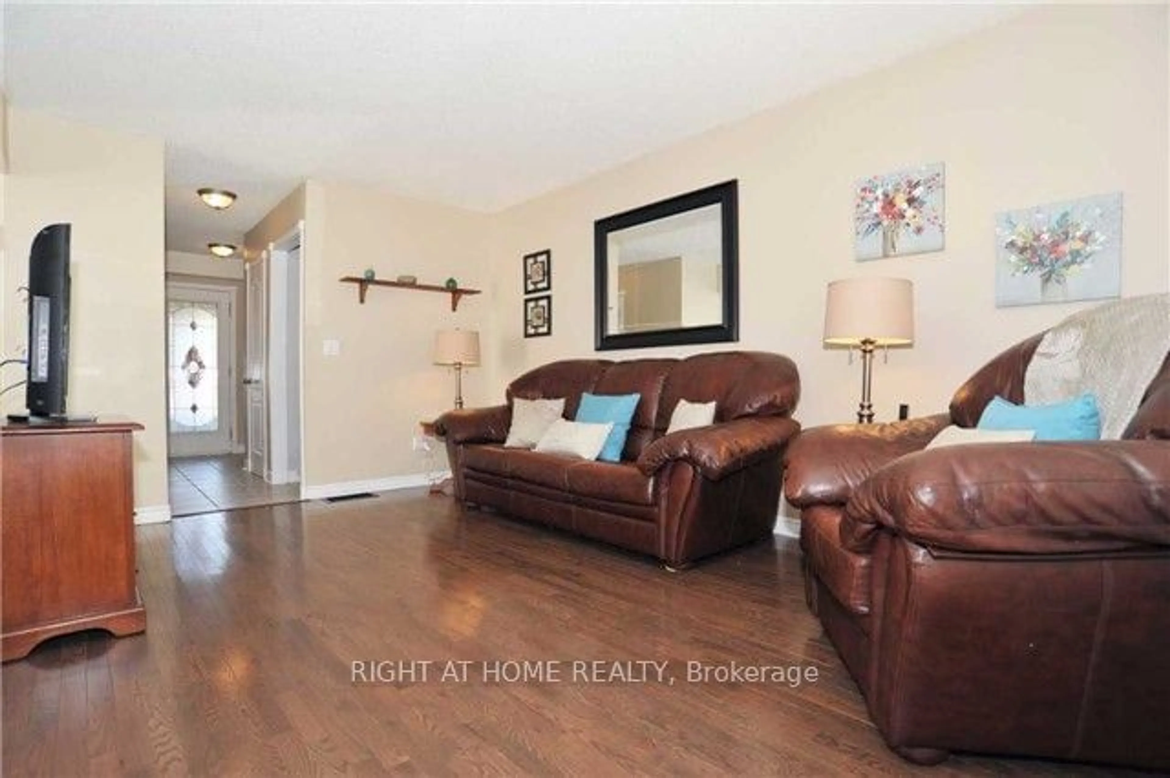 Living room with furniture, unknown for 73 Birchfield Dr, Clarington Ontario L1E 1M7