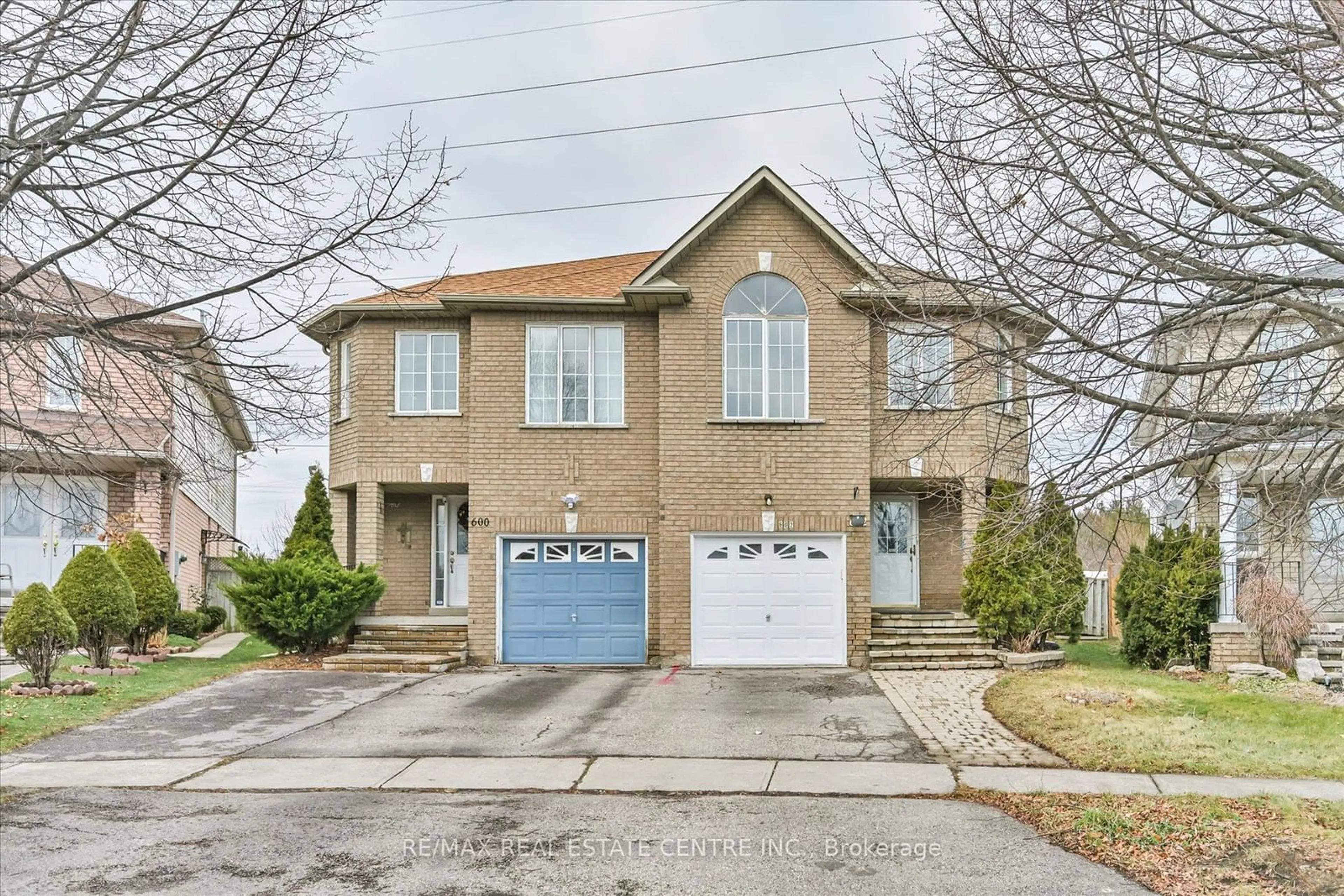 Home with brick exterior material, street for 602 Amaretto Ave, Pickering Ontario L1X 2V2