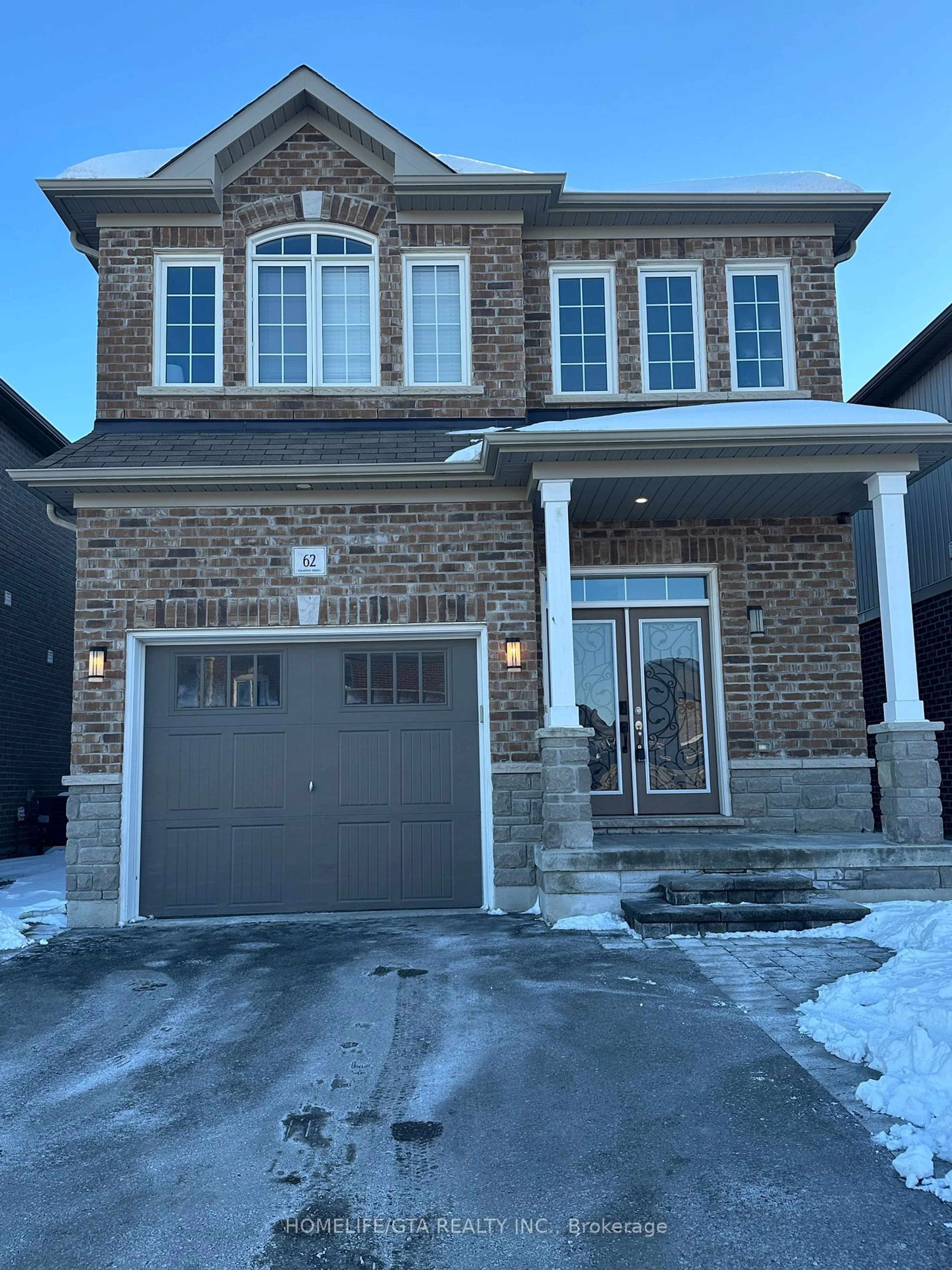 Home with brick exterior material, street for 62 Moses Cres, Clarington Ontario L1C 3K2