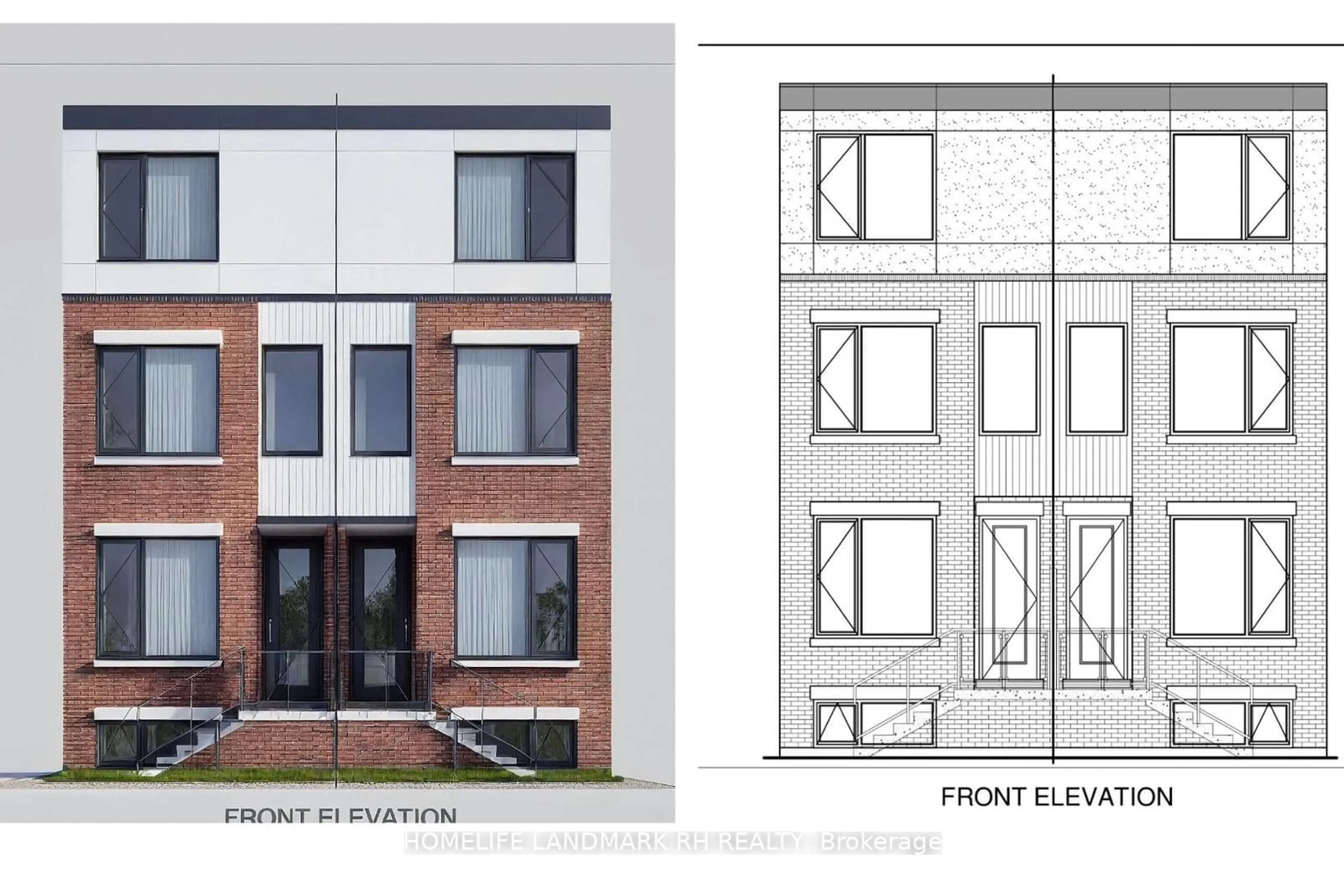 Home with brick exterior material, building for 70 Allen Ave, Toronto Ontario M4M 1T4