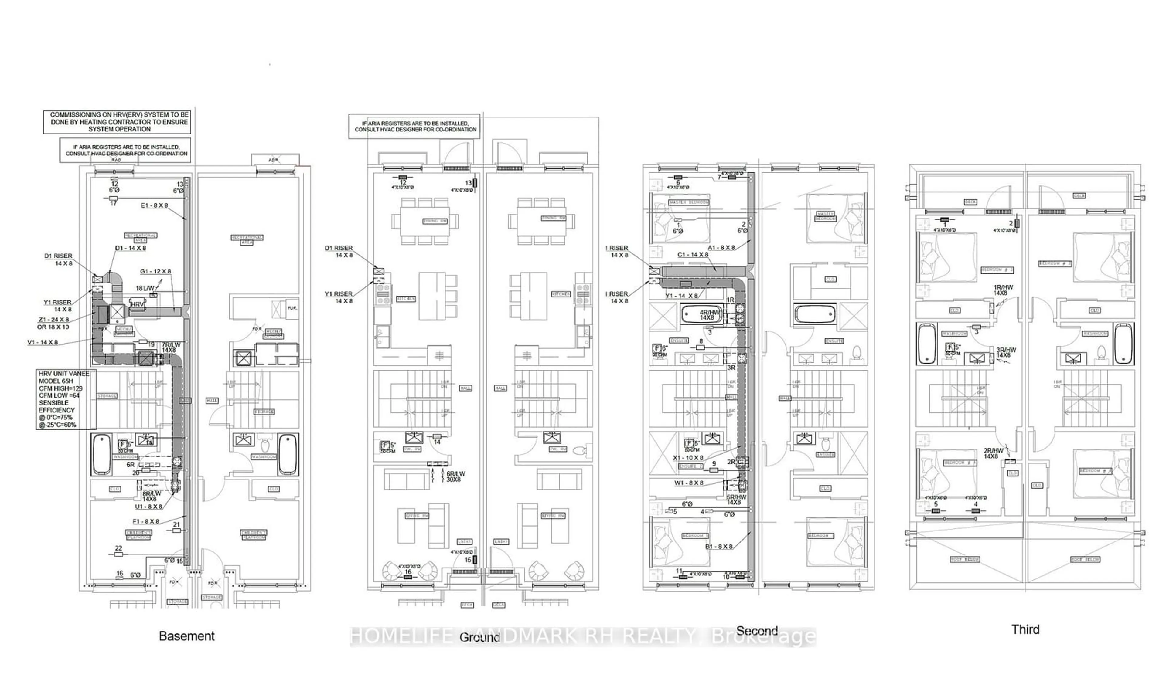 Floor plan for 70 Allen Ave, Toronto Ontario M4M 1T4