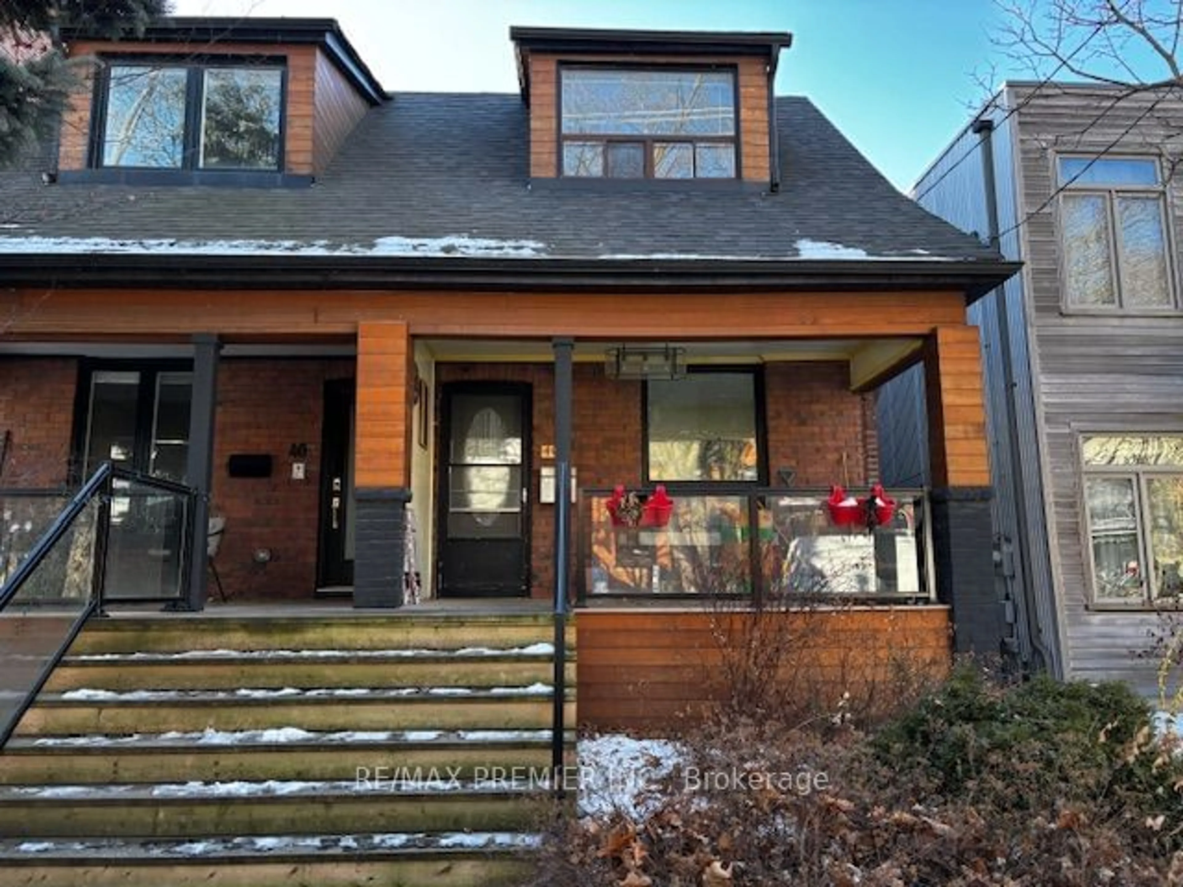 Home with brick exterior material, street for 40 1/2 Morse St, Toronto Ontario M4M 2P6