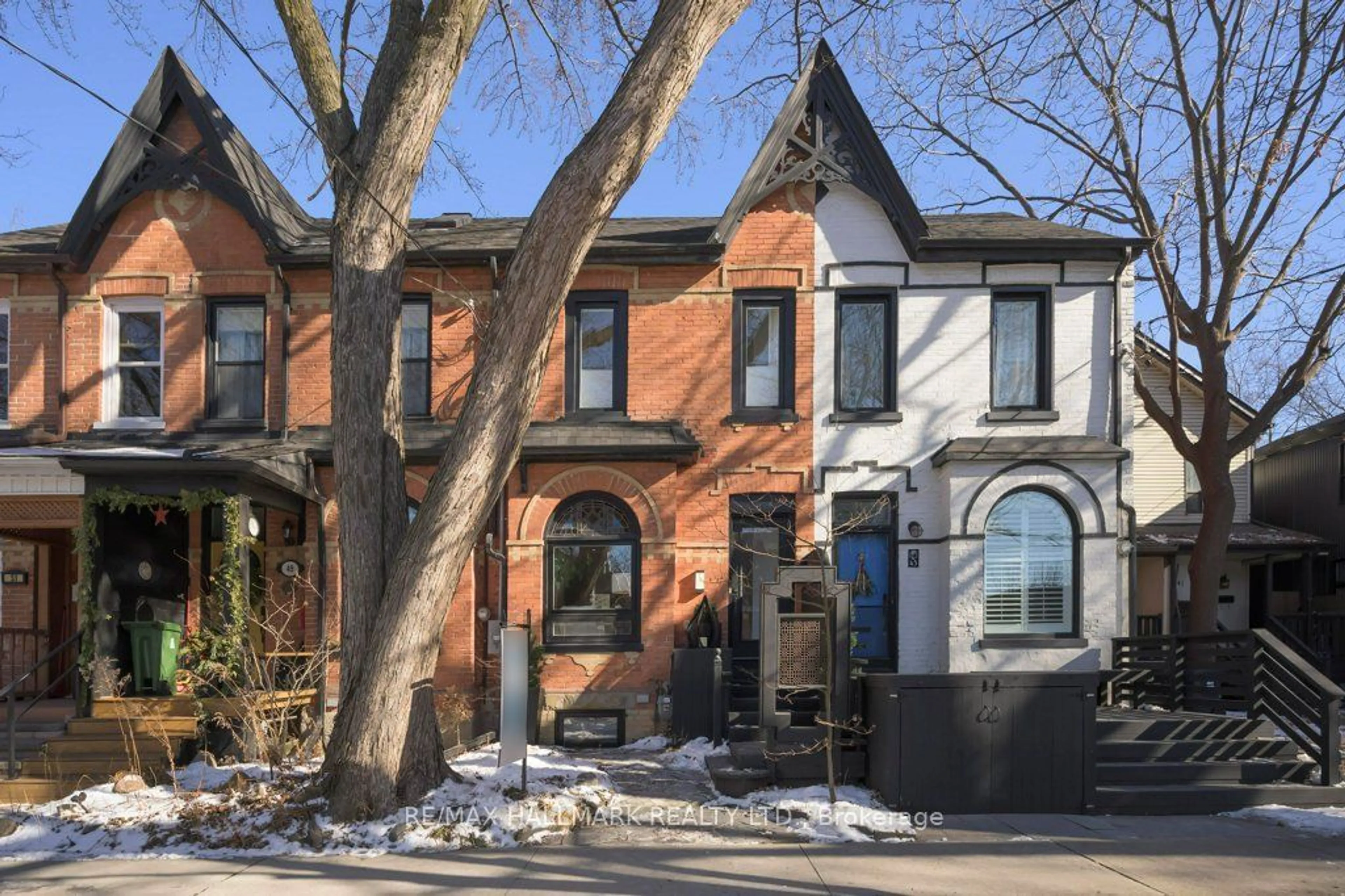 Home with brick exterior material, street for 47 Morse St, Toronto Ontario M4M 2P7