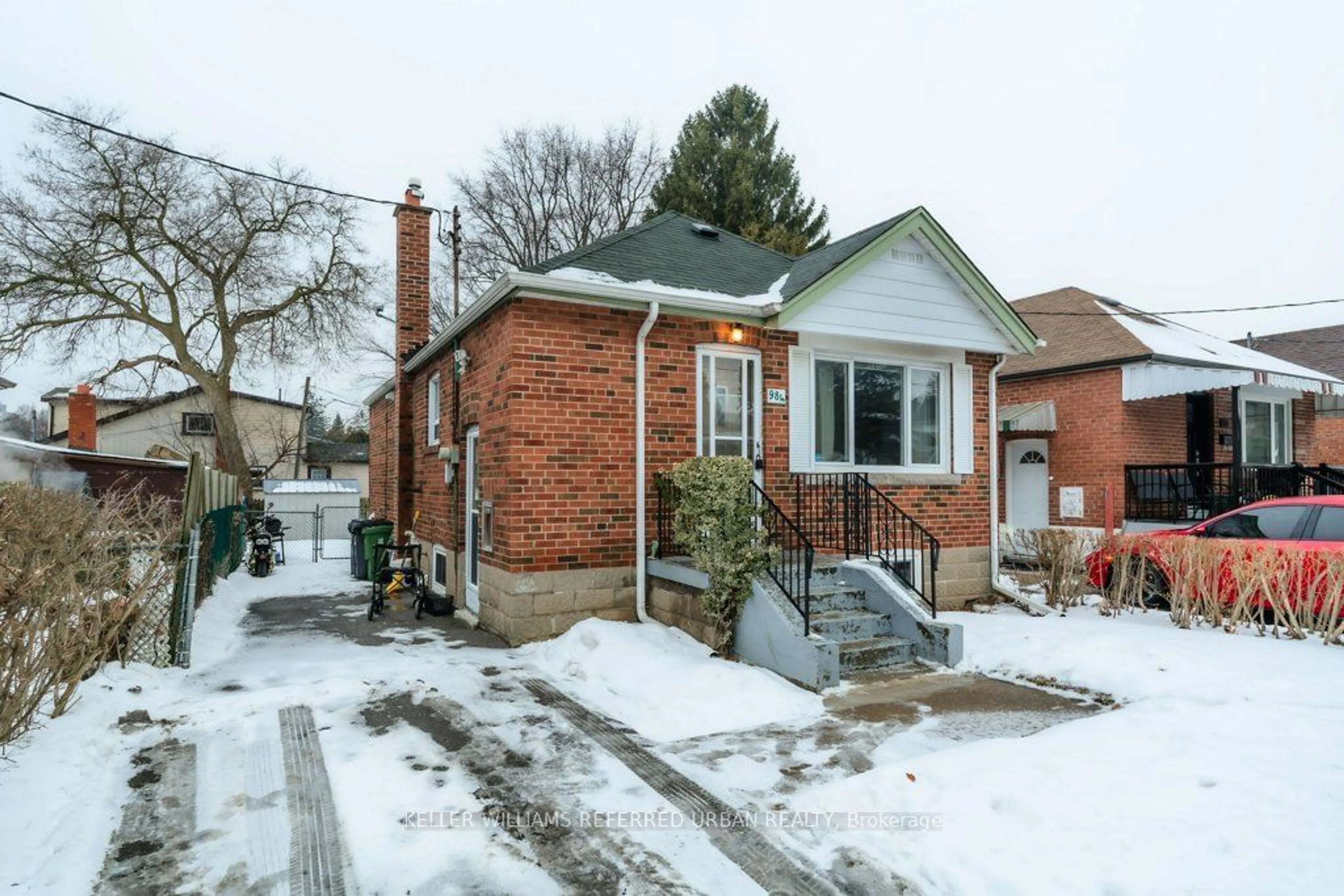 Home with brick exterior material, street for 984 Victoria Park Ave, Toronto Ontario M4B 2J5