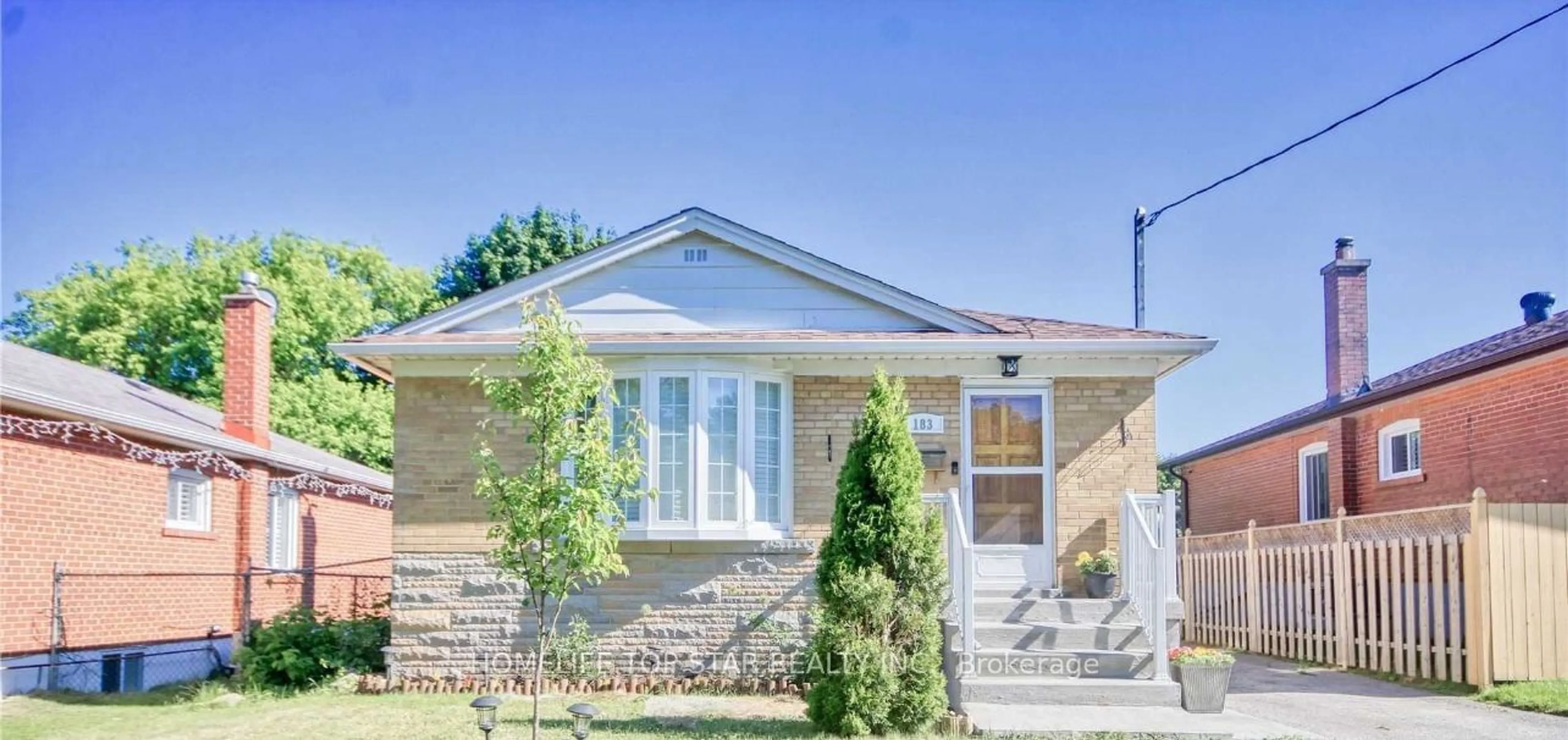 Home with brick exterior material, street for 183 Sedgemount Dr, Toronto Ontario M1H 1Y1