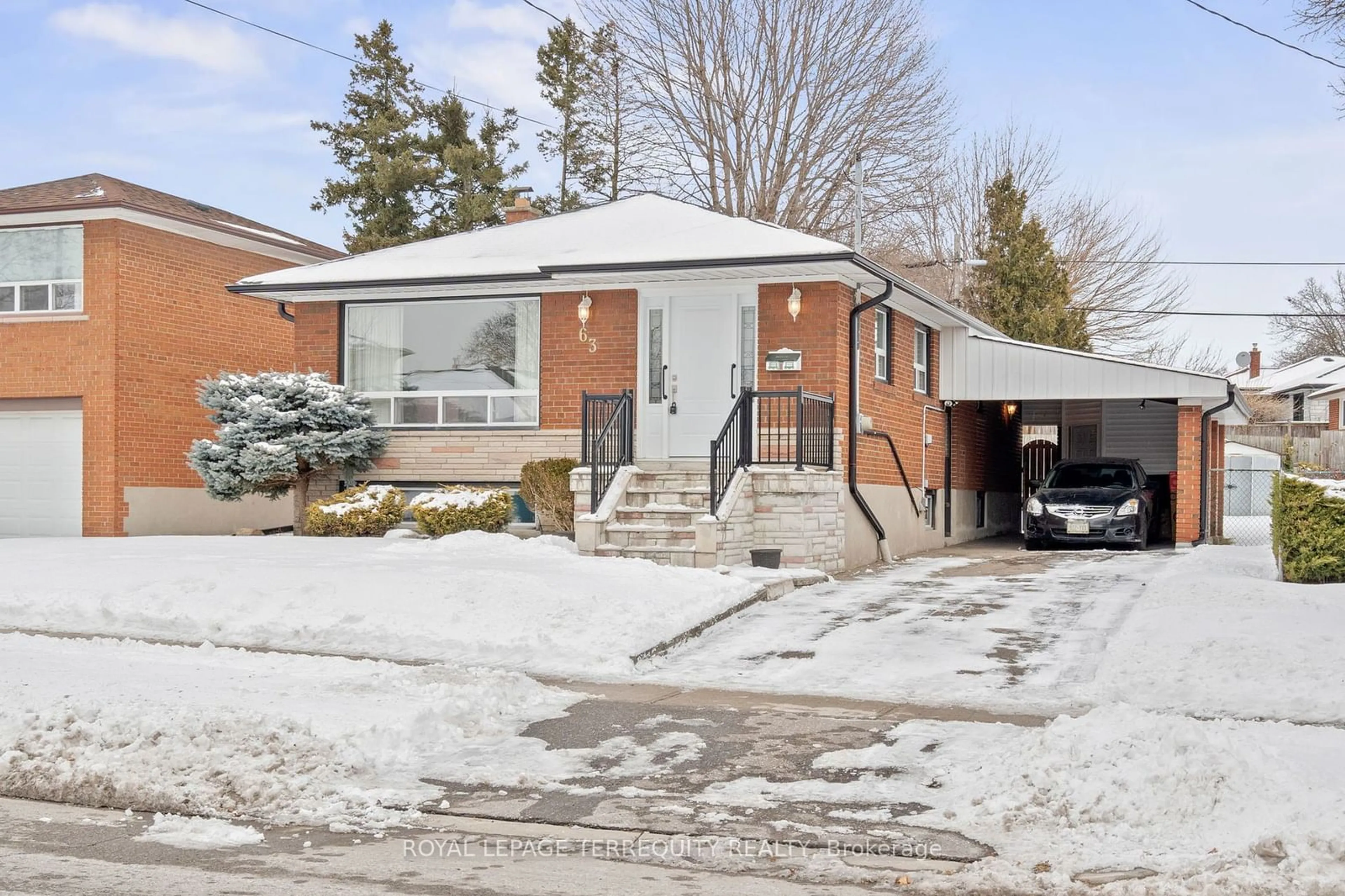 Home with brick exterior material, street for 63 Packard Blvd, Toronto Ontario M1P 4K6