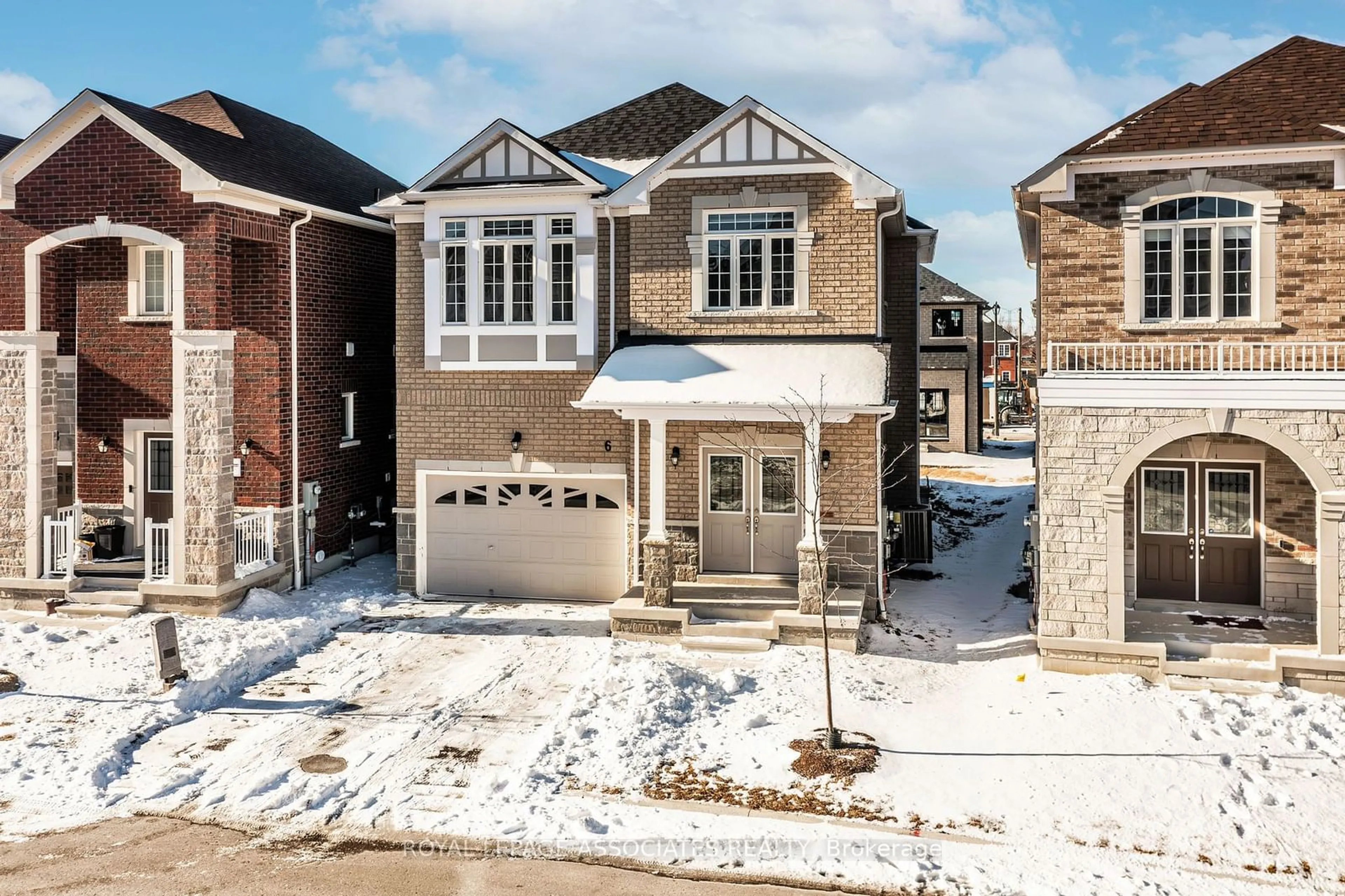 Home with brick exterior material, street for 6 Creedon Cres, Ajax Ontario L1T 0P7